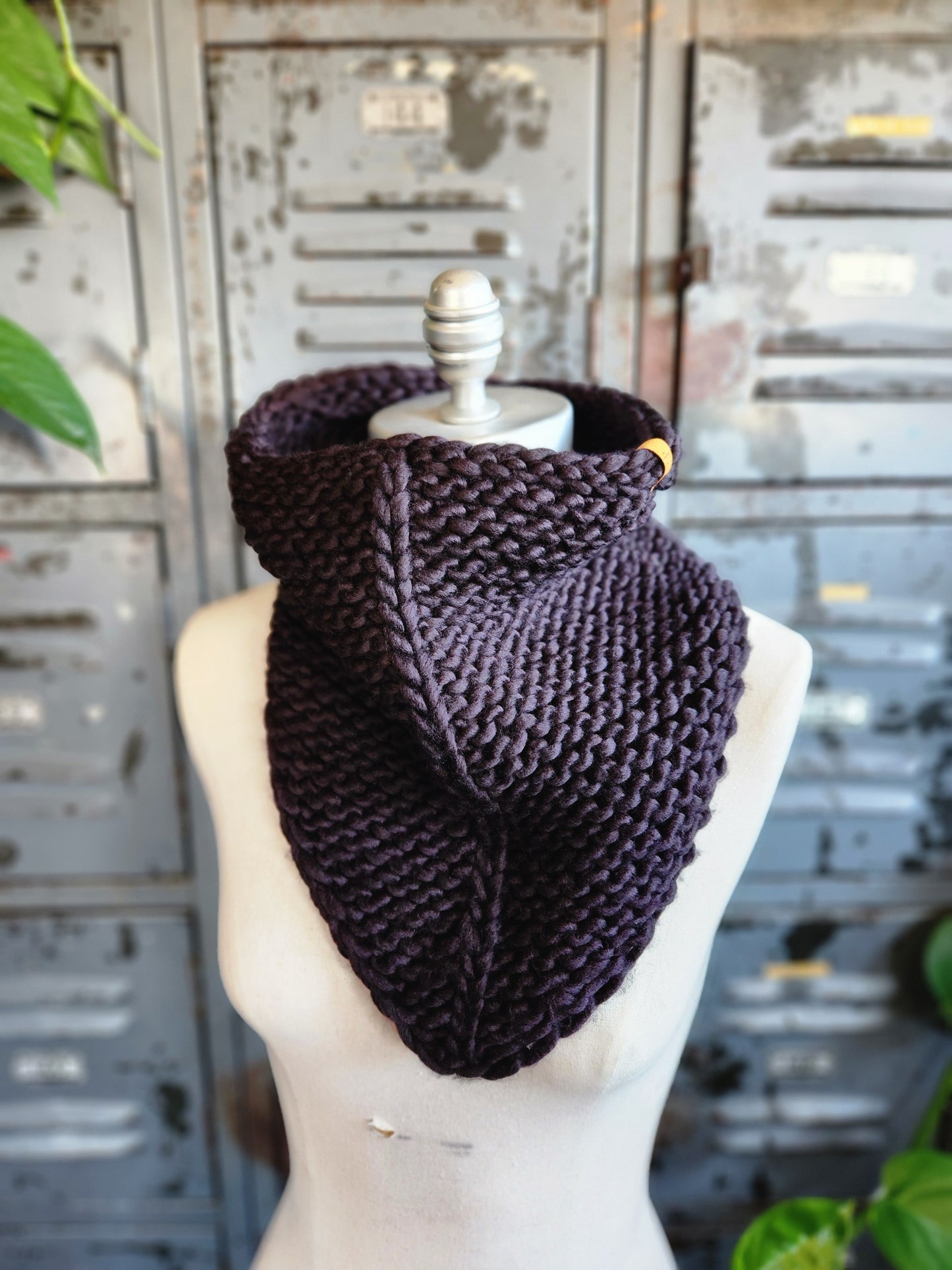 Merino Wool Bandana Cowl