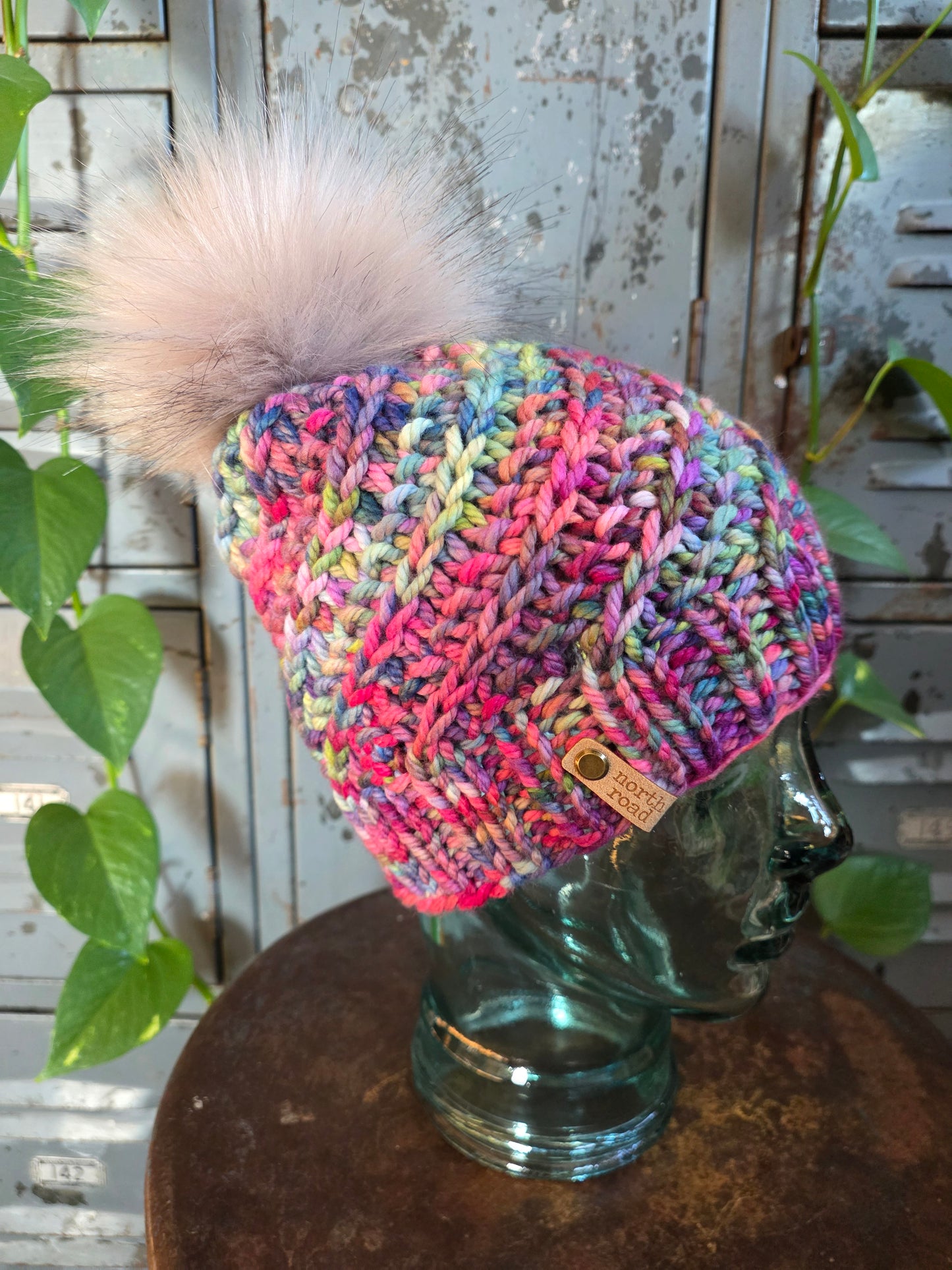 Merino Wool Pom Hat