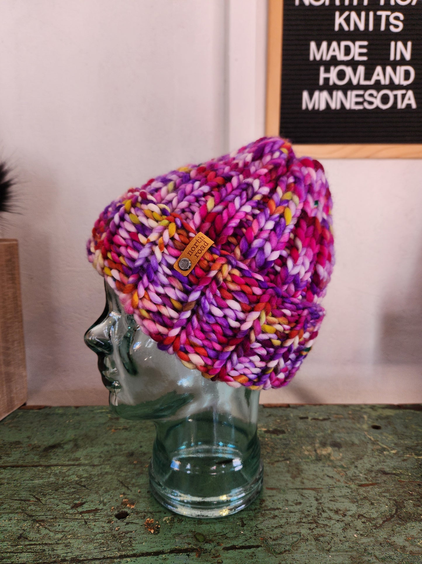 Merino Wool Maple Hill Hat Folded Brim
