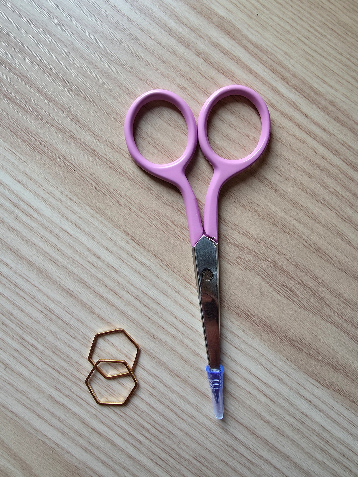 Small Sewing Scissors, Cross Stitch, Pink Lilac