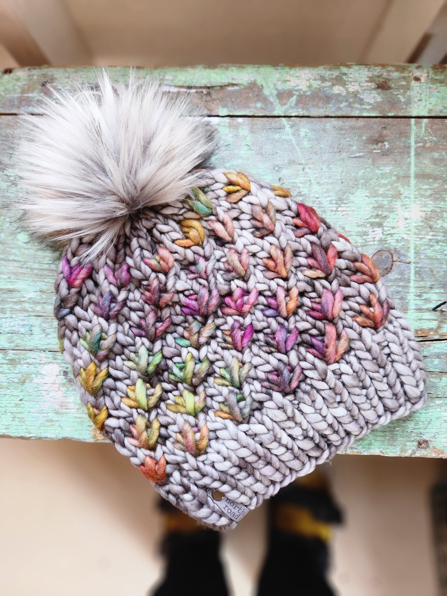 Merino Wool Pom Hat
