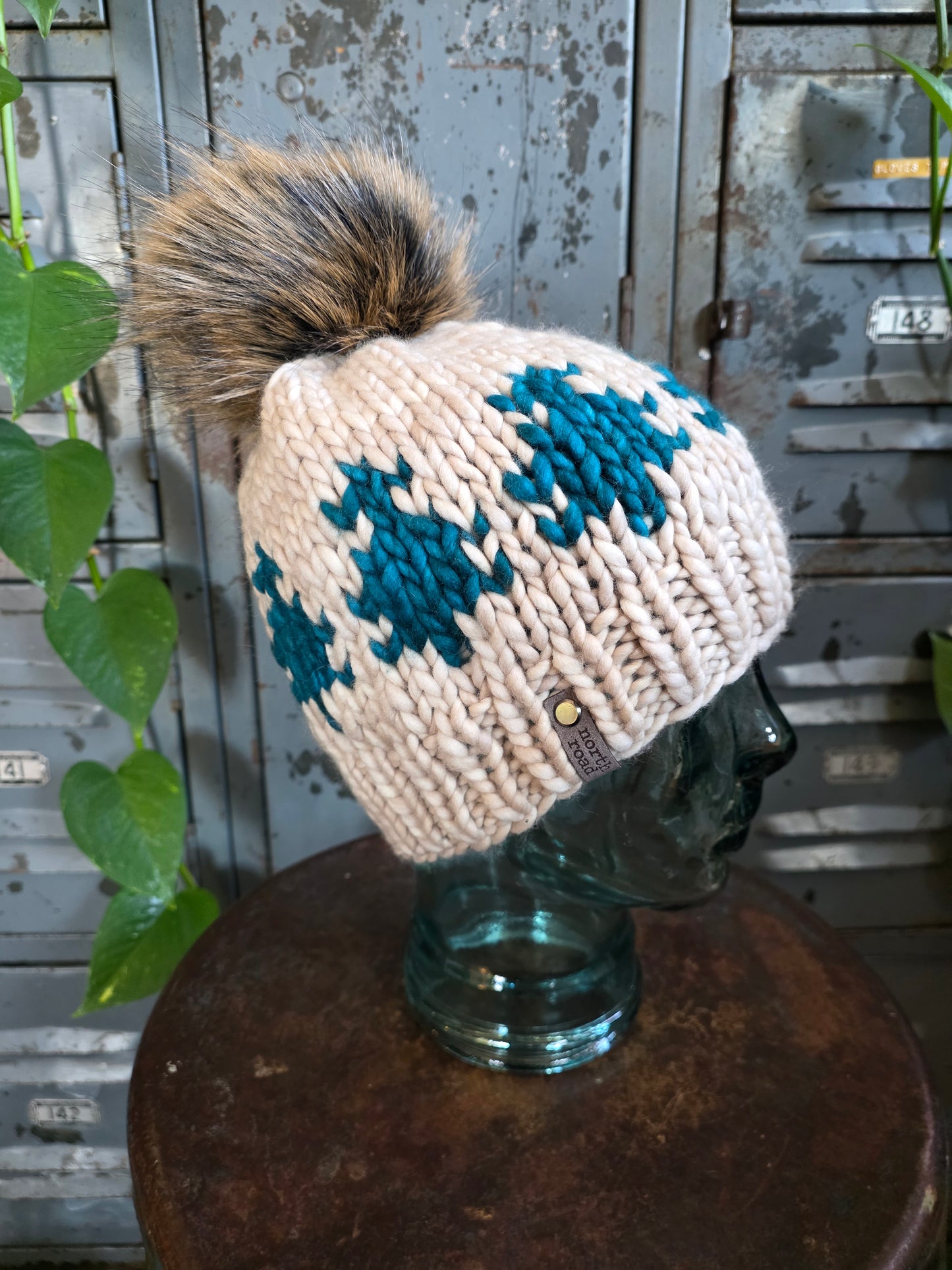 Merino Wool Pom Hat
