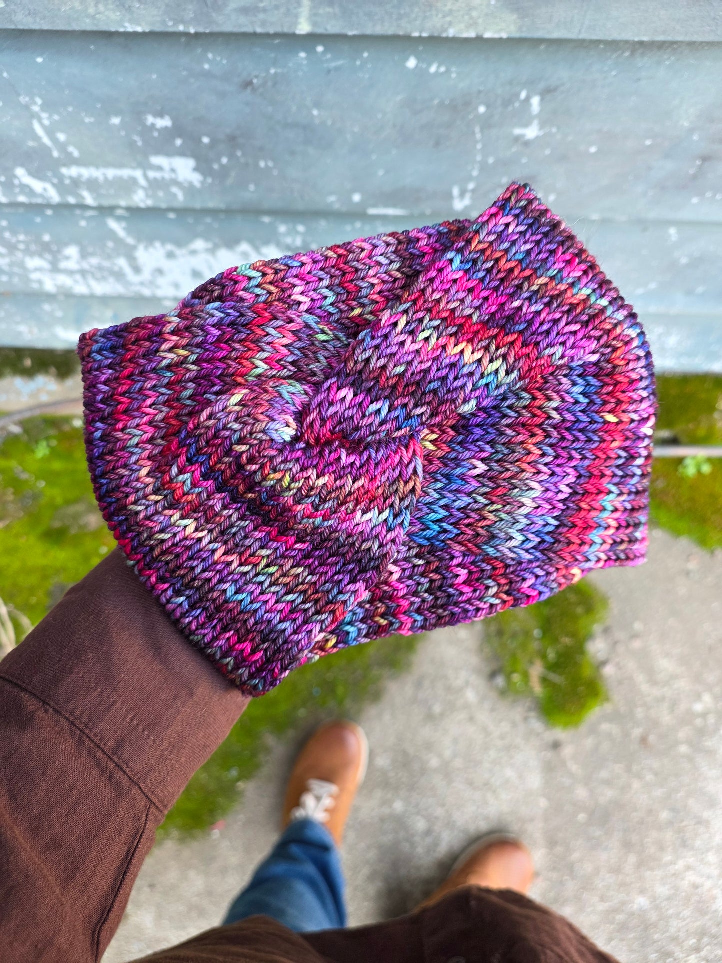 Merino Wool Twisted Headband