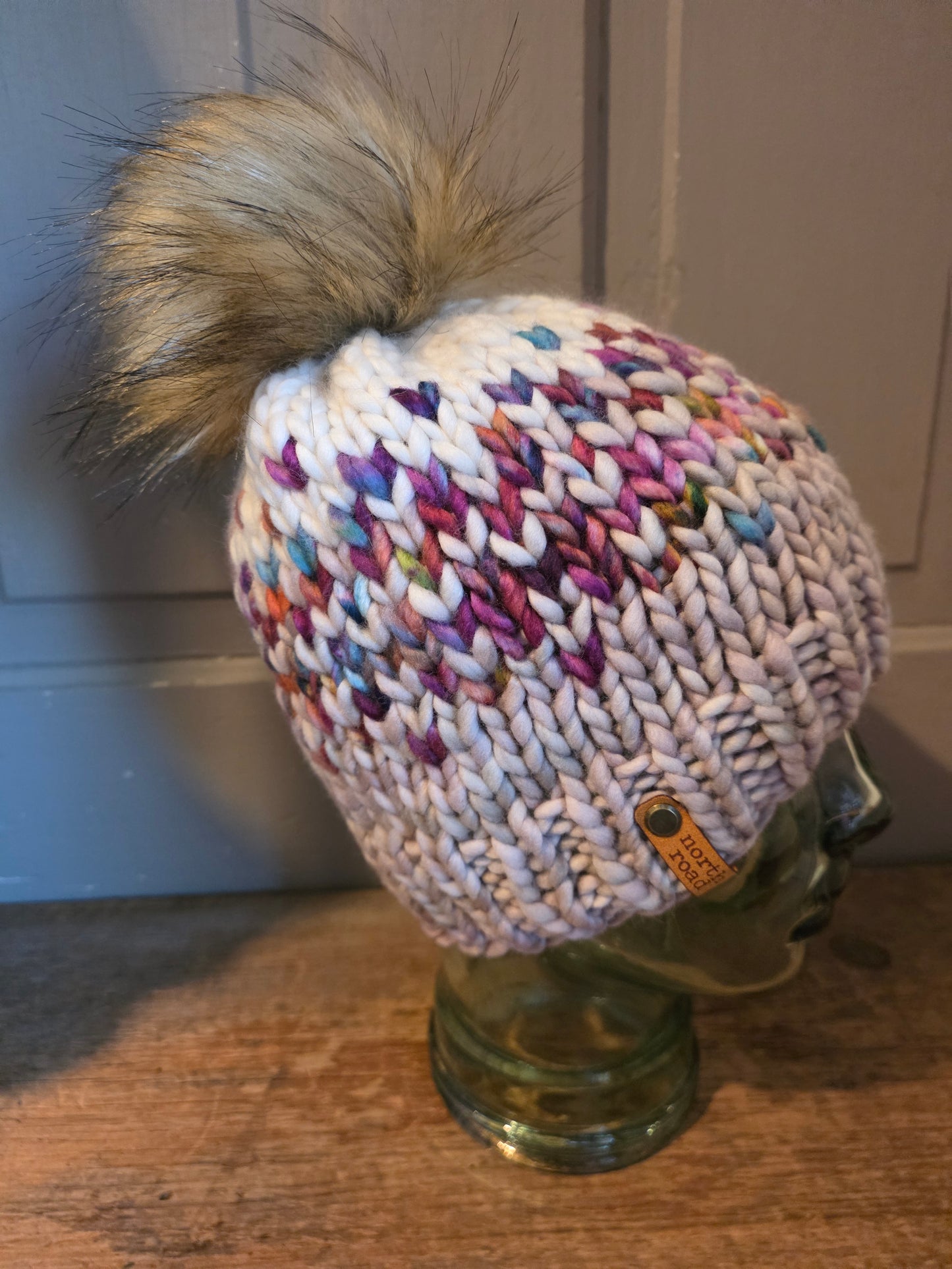 Merino Wool Pom Hat