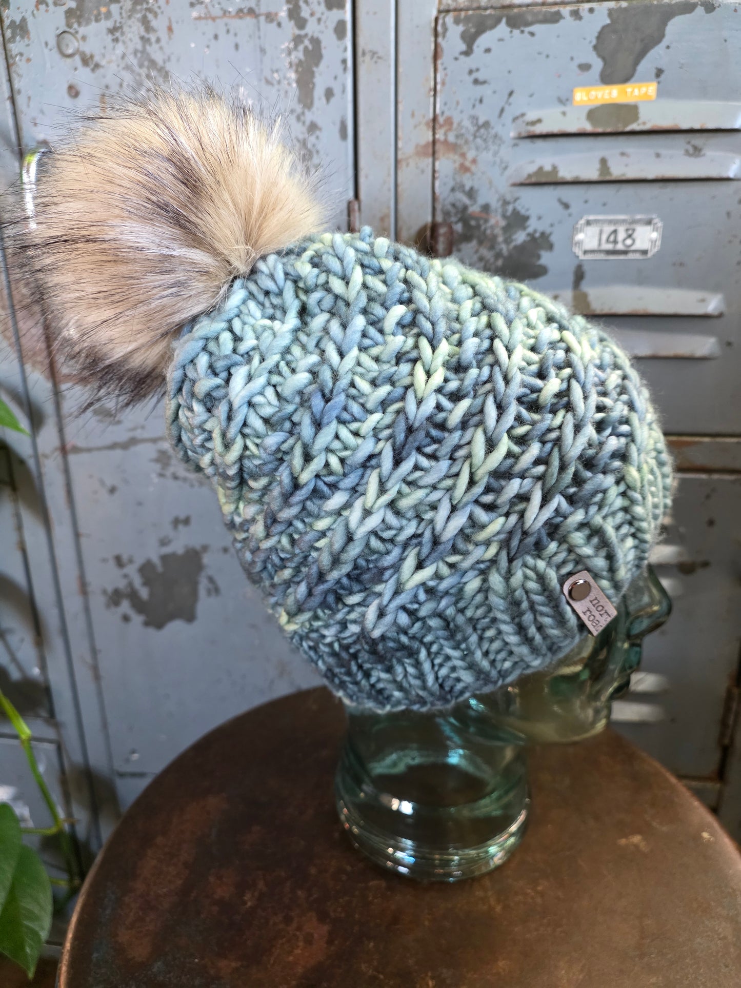 Merino Wool Pom Hat