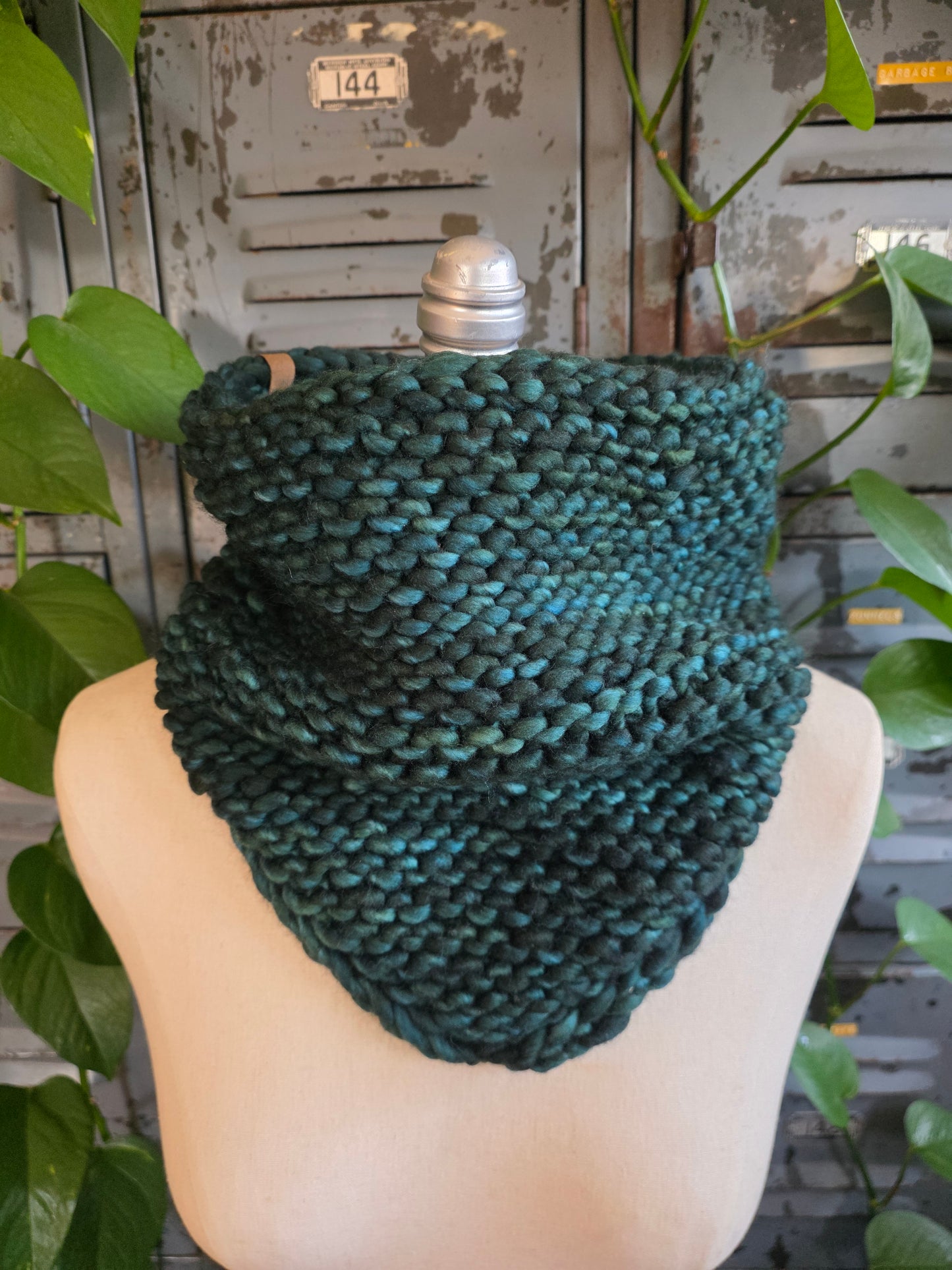 Merino Wool Bandana Cowl