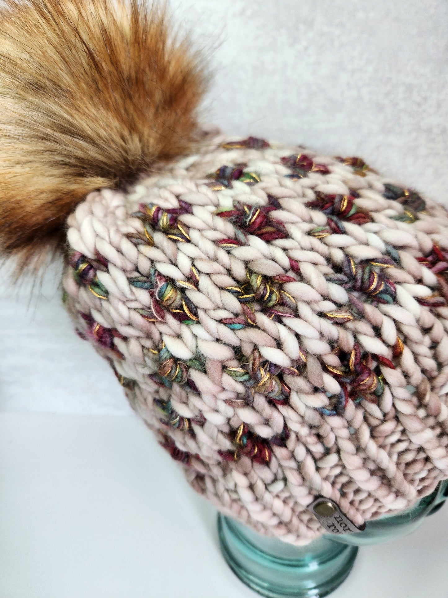 Merino Wool Pom Hat