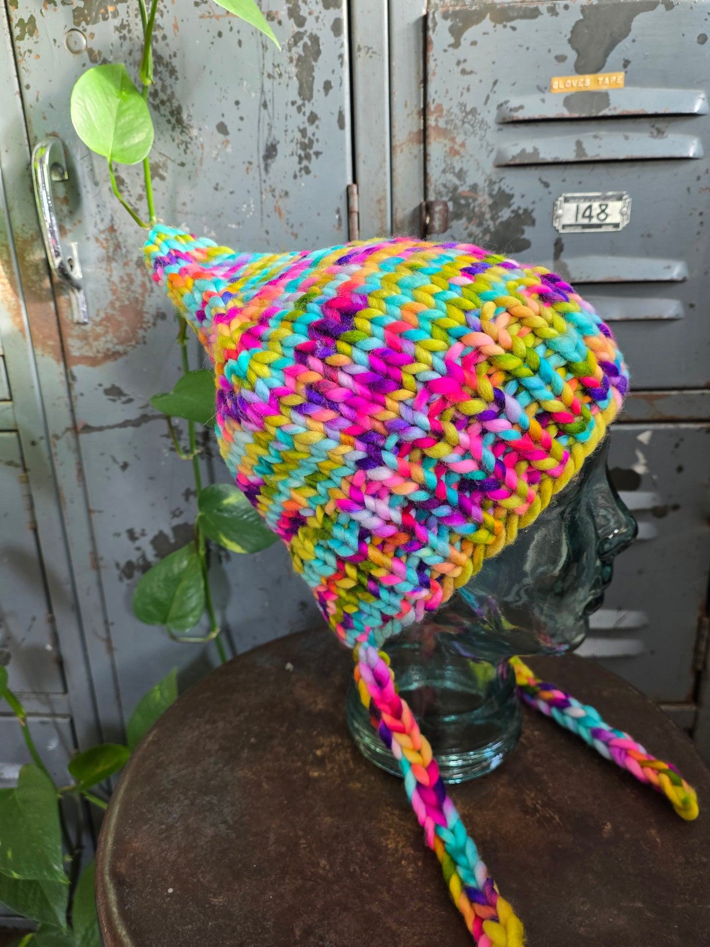 Forest Gnome Split Brim Hat, Merino Wool