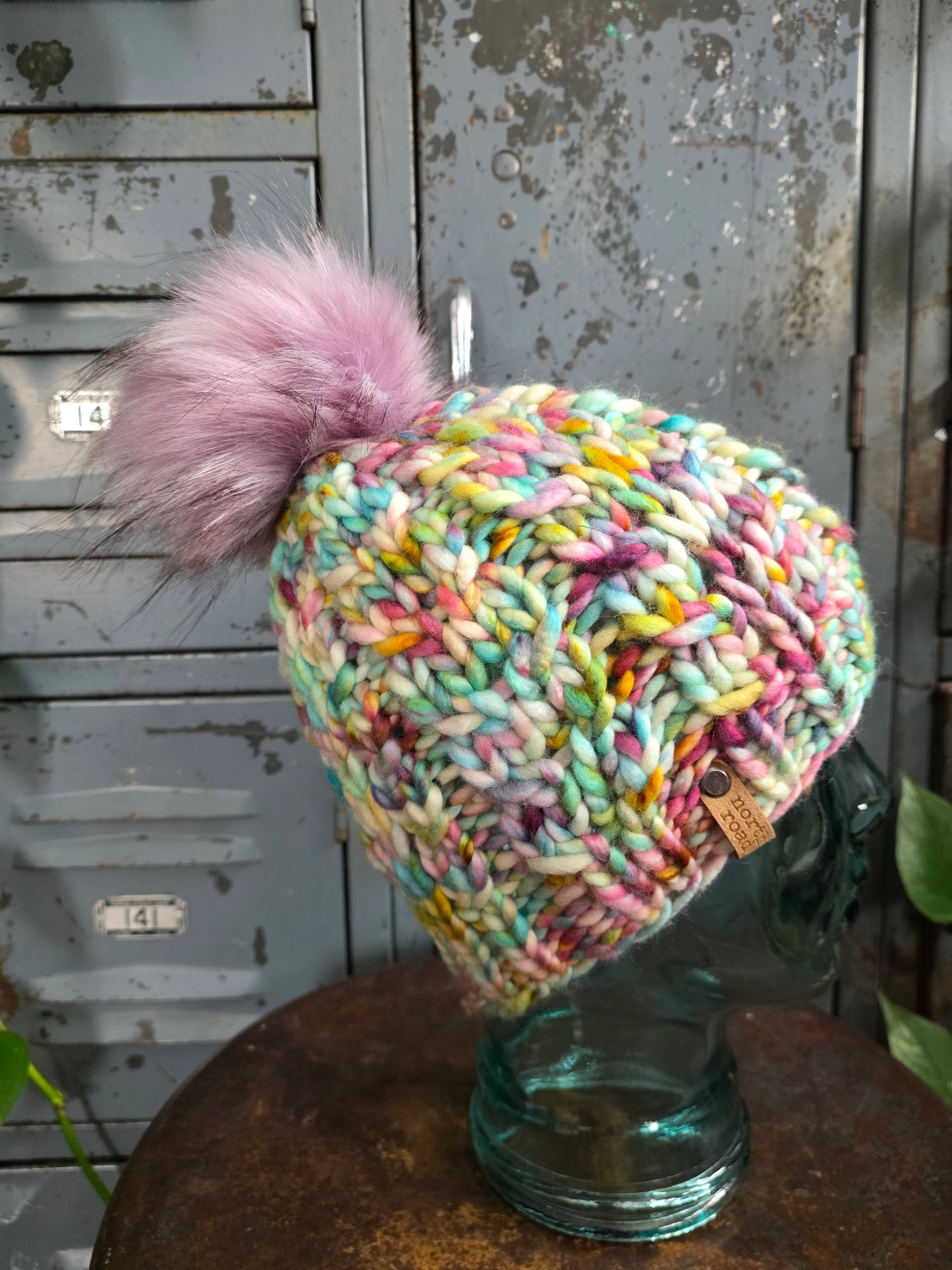 Merino Wool Pom Hat