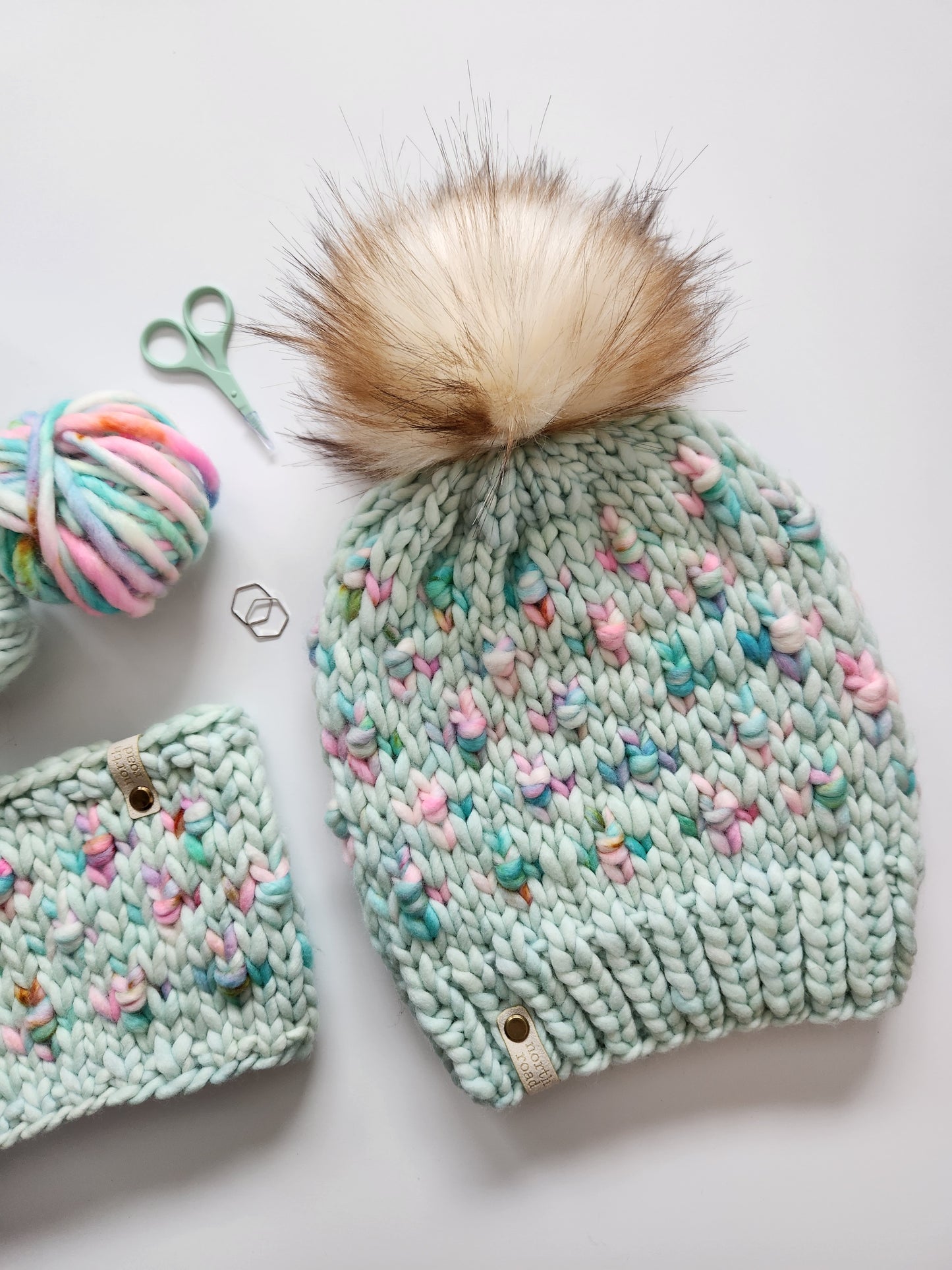 Merino Wool Pom Hat