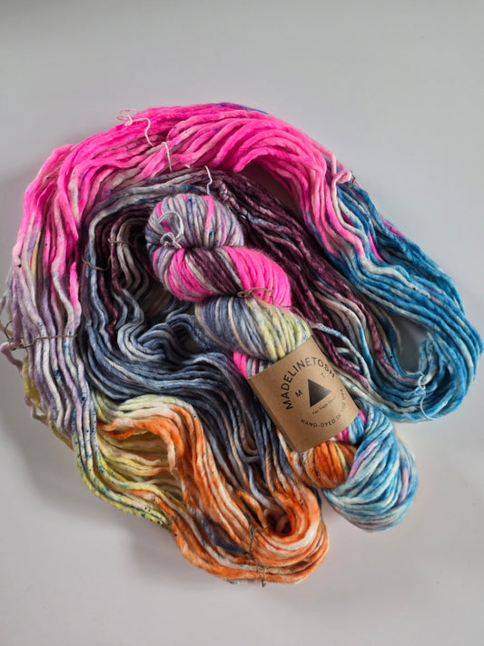 Madelinetosh Yarn | Tosh Biggie | Emotional Support Water Bottle