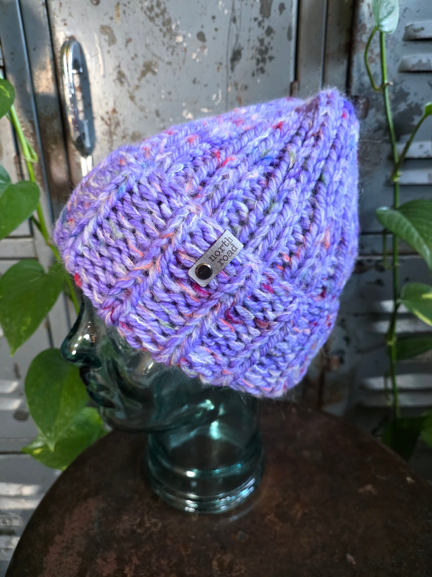 Merino Wool, Suri Alpaca Maple Hill Hat Folded Brim