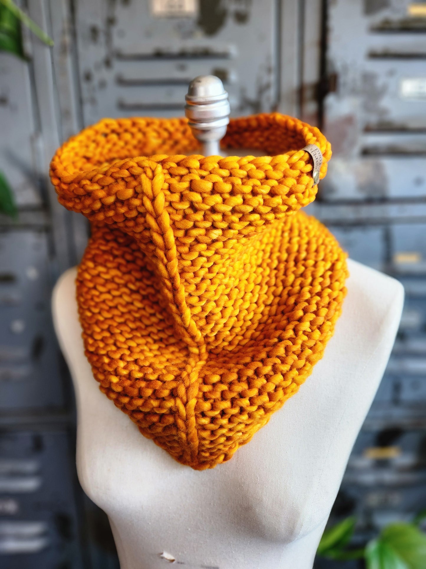 Merino Wool Bandana Cowl