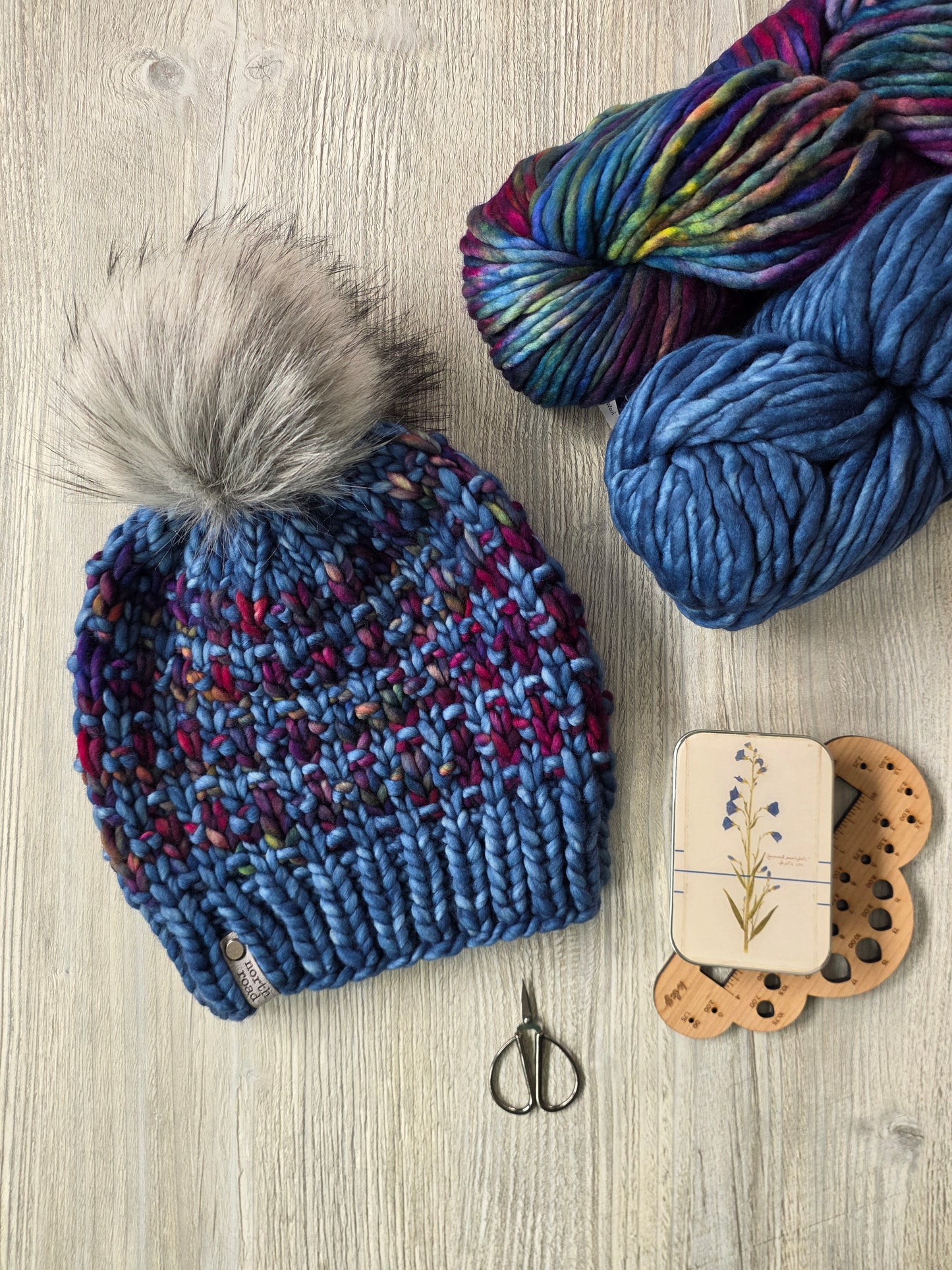 Merino Wool Pom Hat