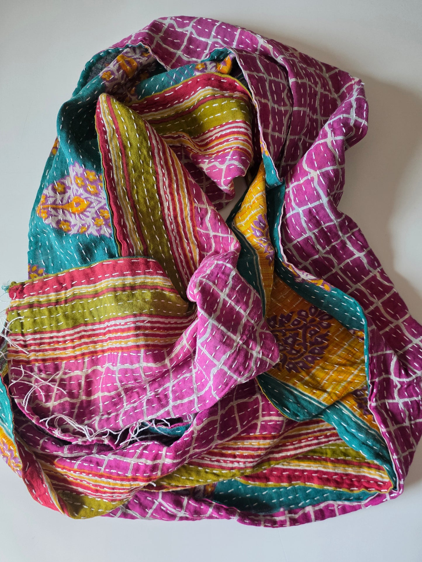 Kantha Scarf