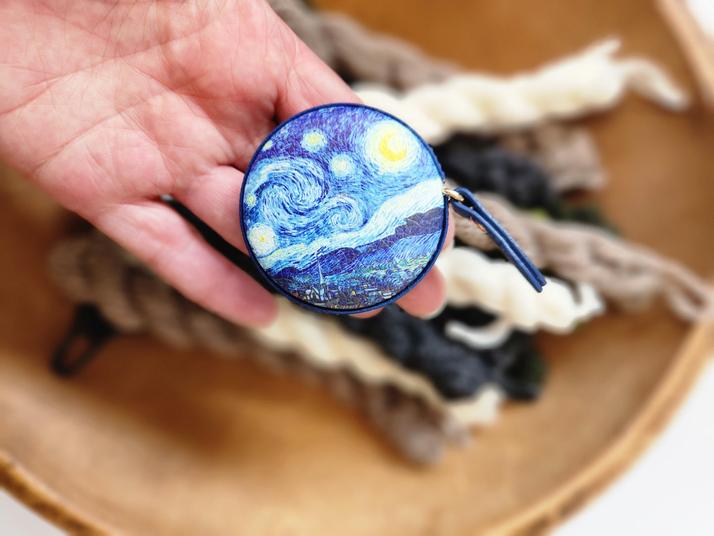 Monarque Retractable Tape Measure | Van Gogh Starry Night