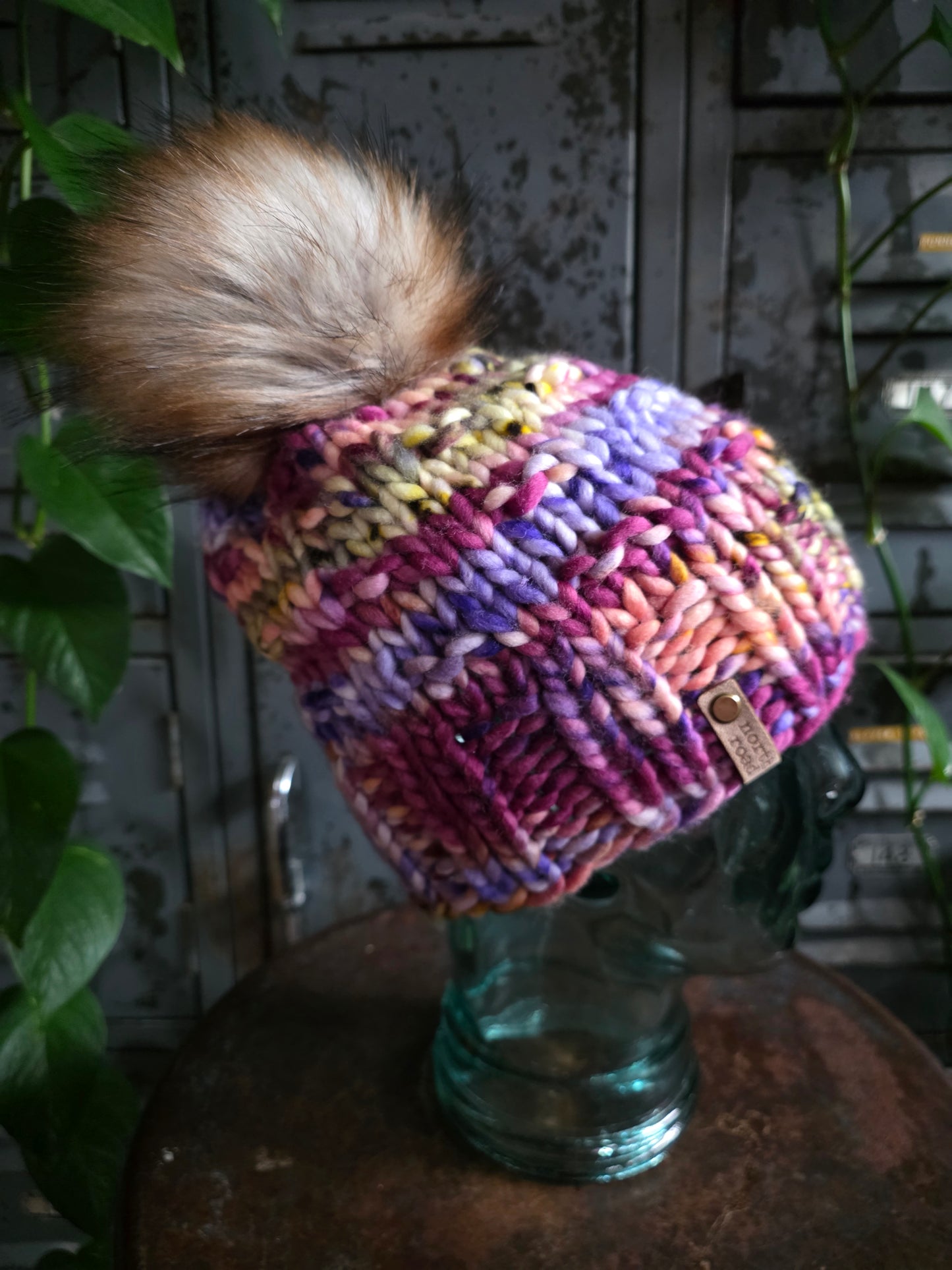 Merino Wool Pom Hat