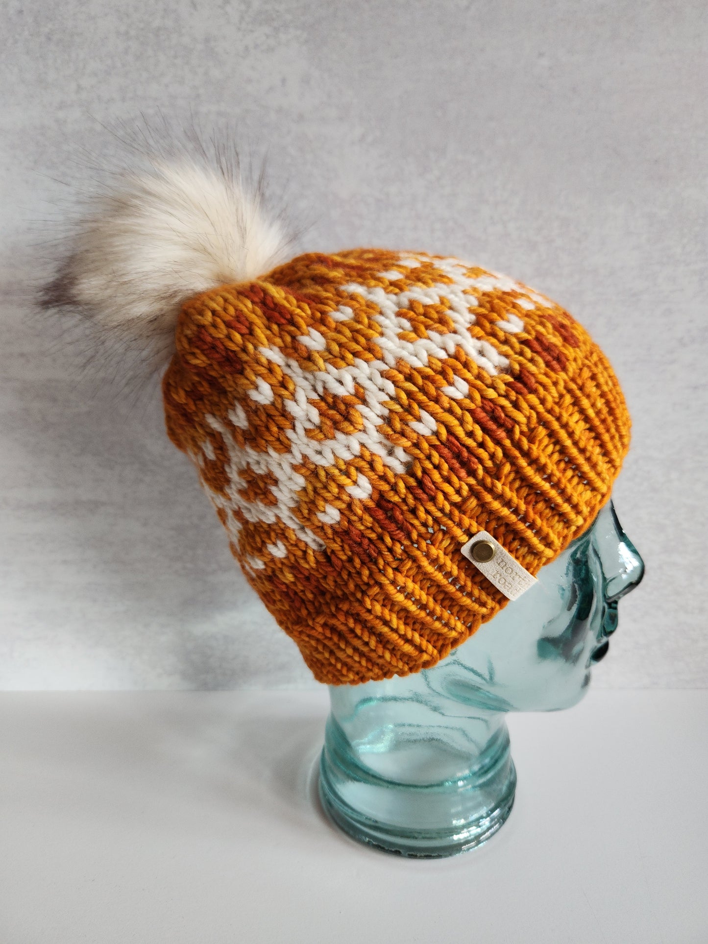 Merino Wool Pom Hat