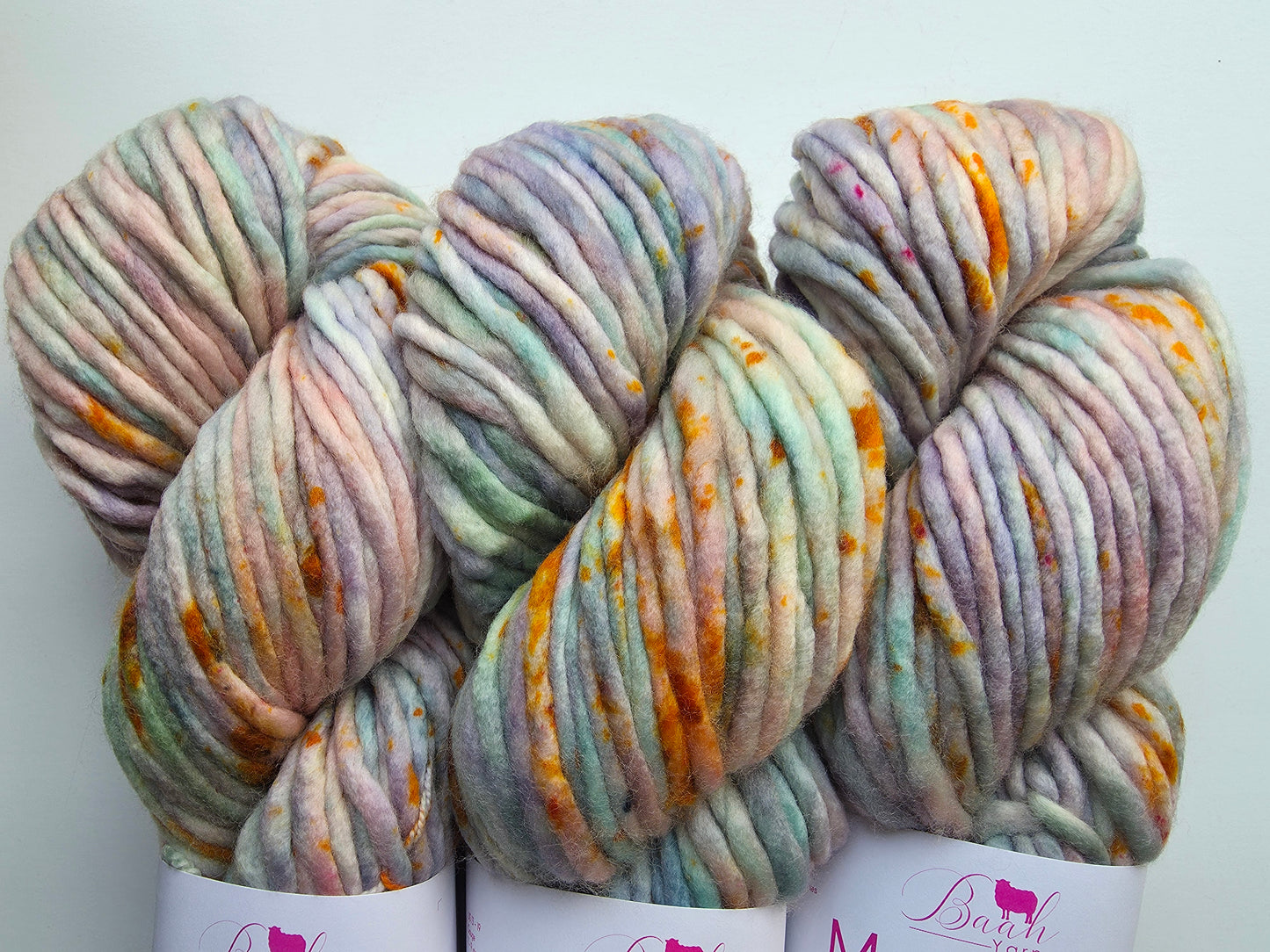 Baah Yarn | Mammoth | Cotton Candy Clouds