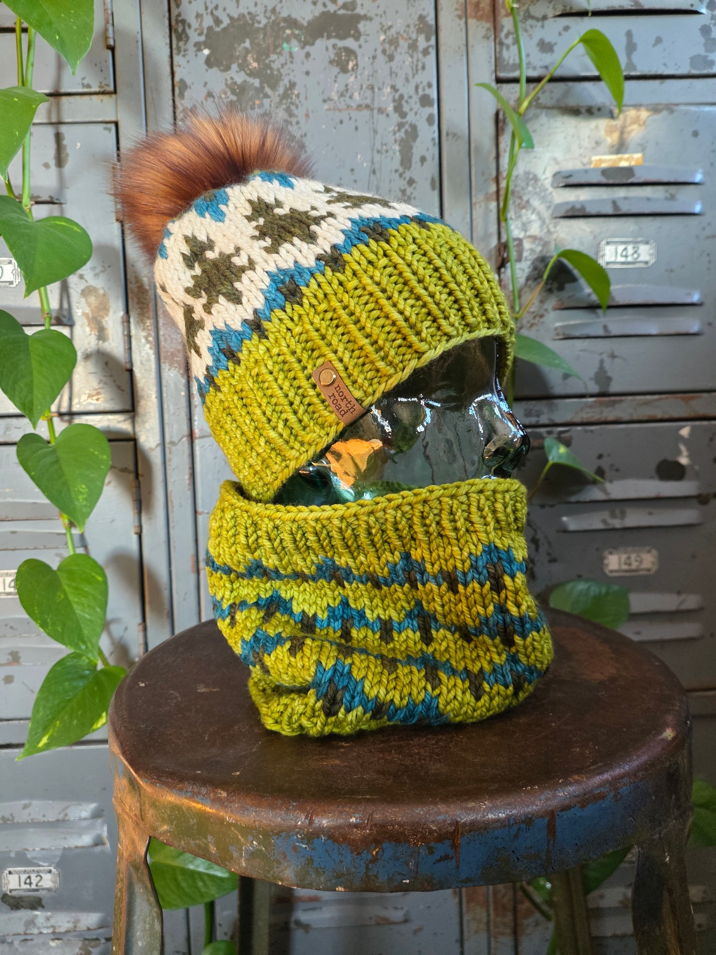 Merino Wool Hat and Cowl Set
