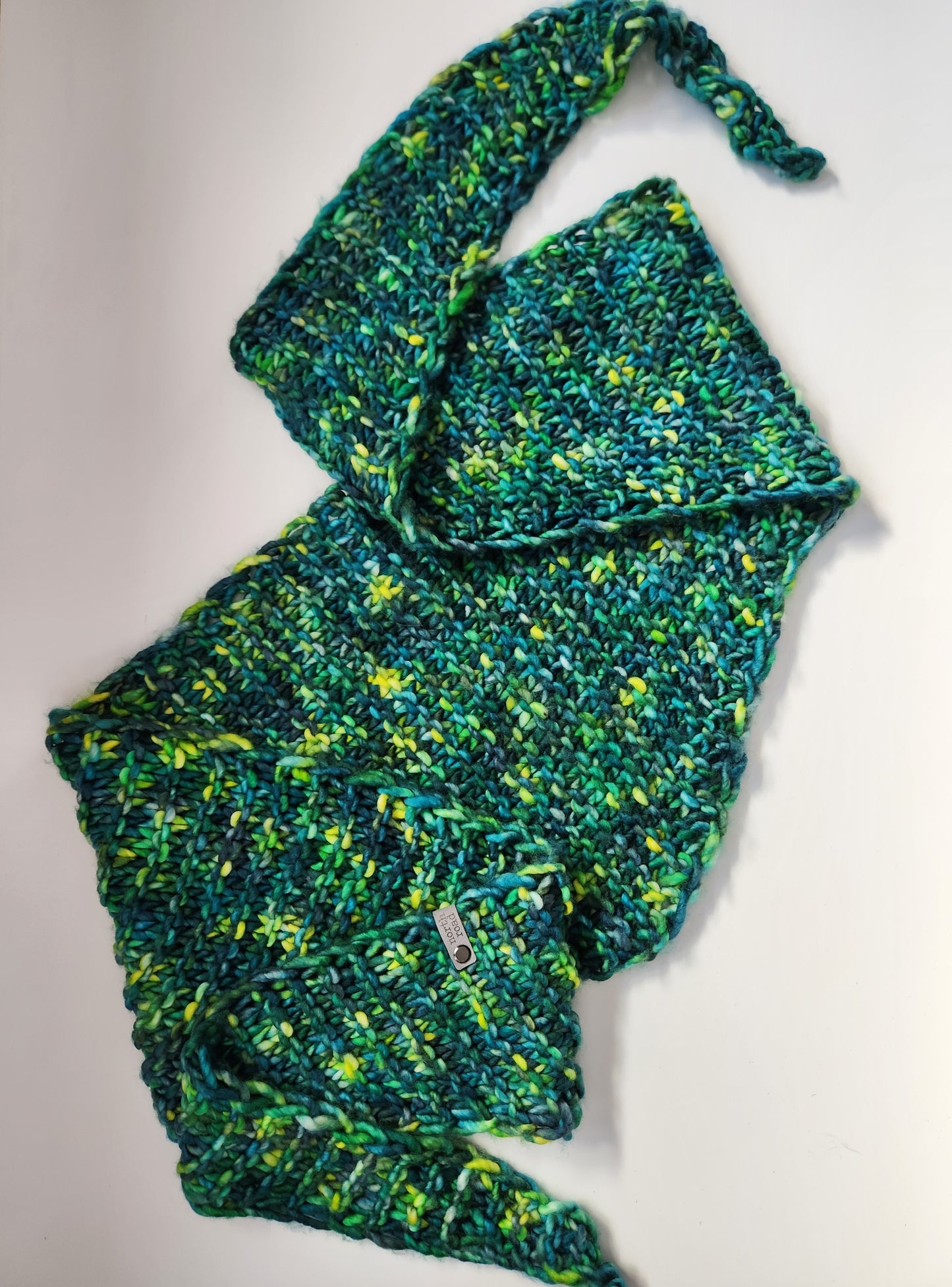 Merino Wool Shovel Point Scarf