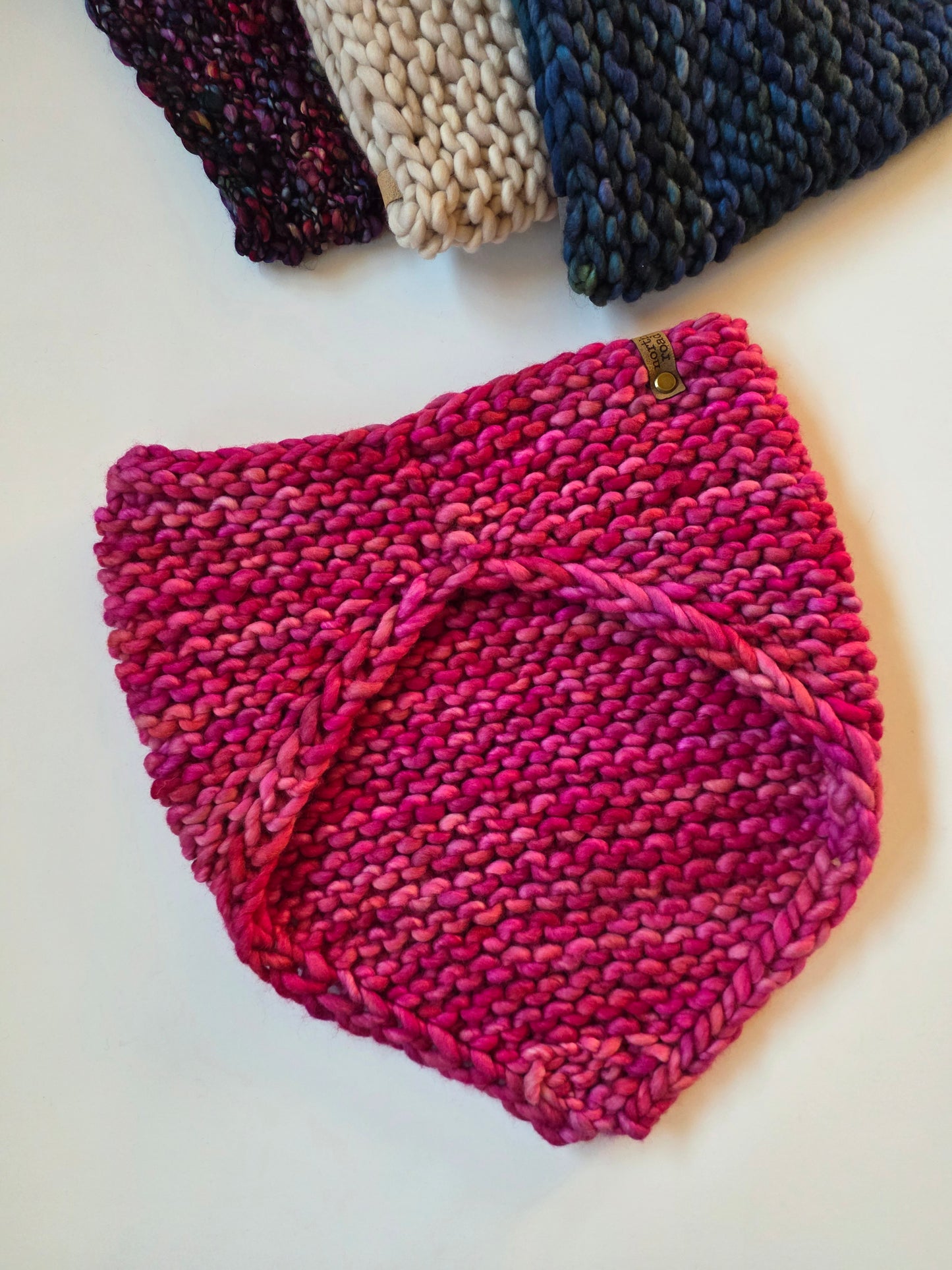Merino Wool Bandana Cowl