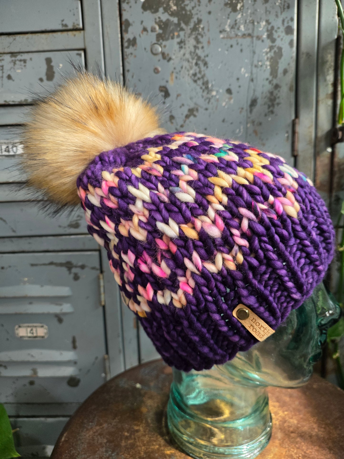 Merino Wool Pom Hat