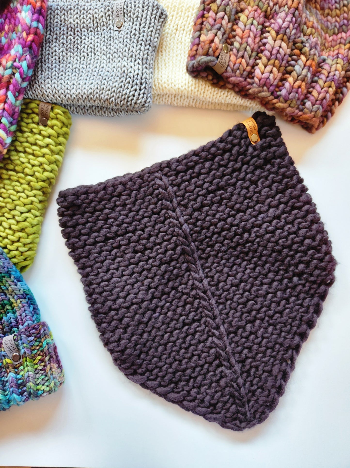 Merino Wool Bandana Cowl
