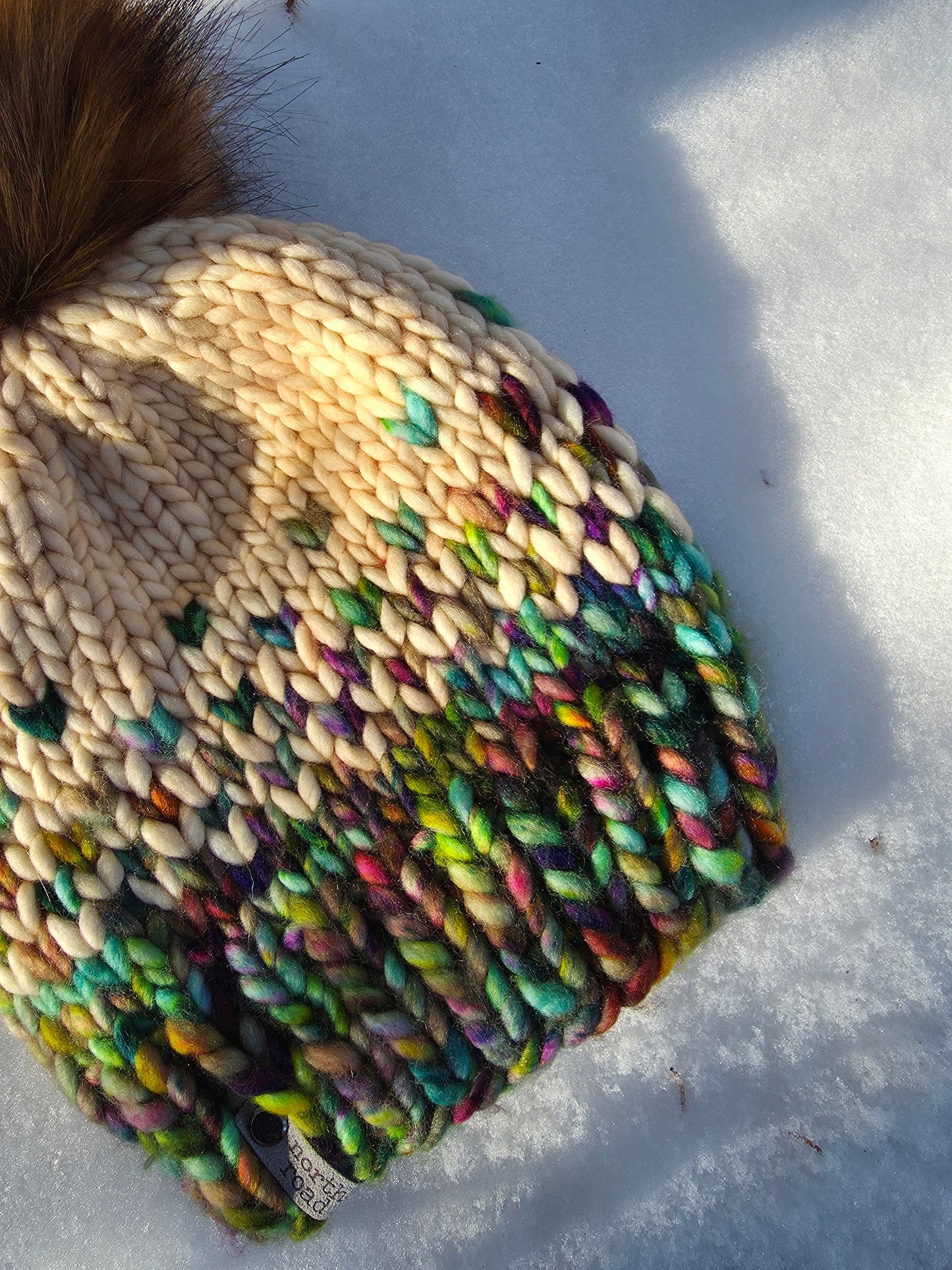 Merino Wool Pom Hat