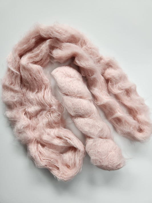 Blue Sky Fibers | Brushed Suri | No. 907 Pink Lemonade