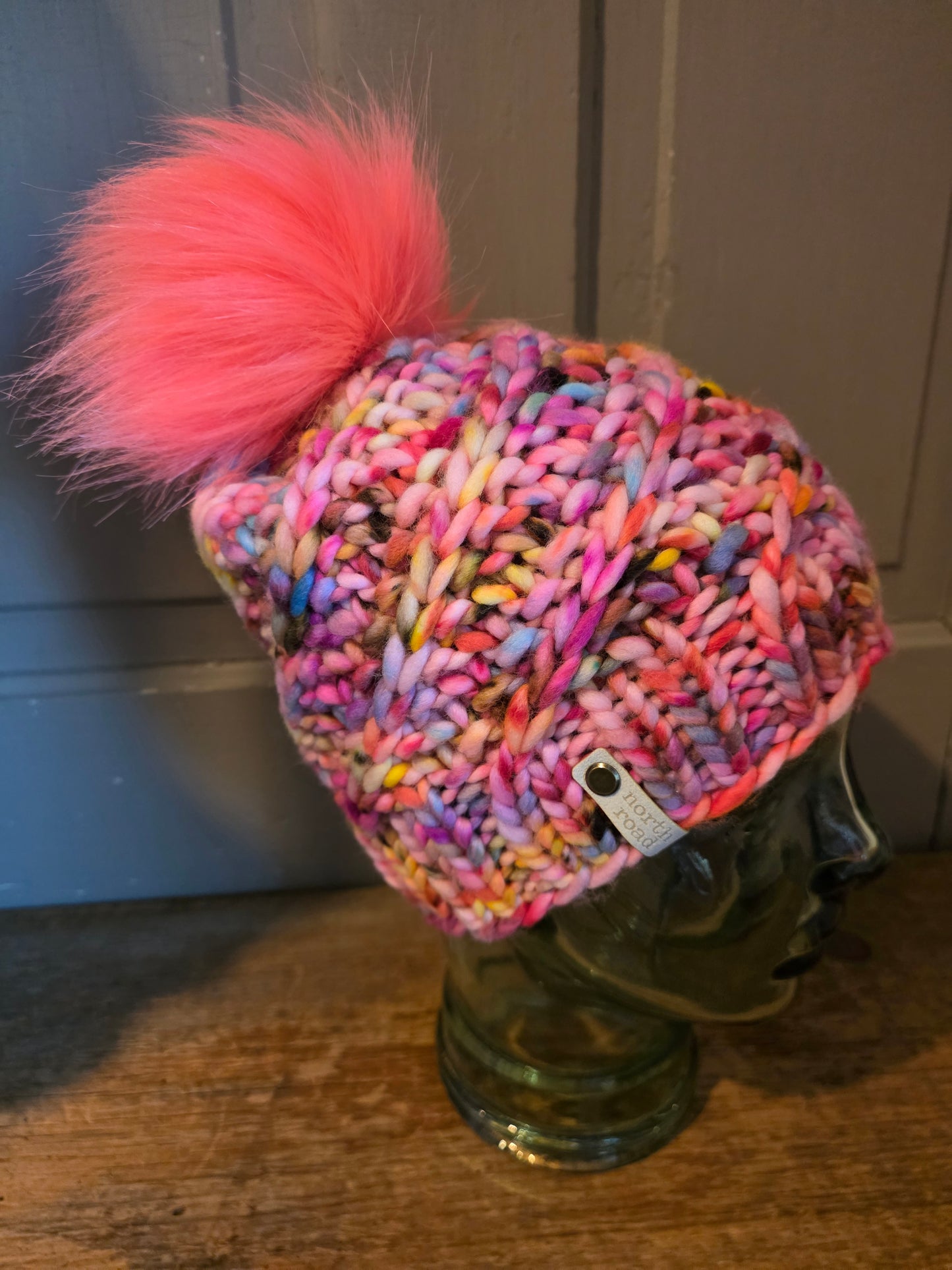 Merino Wool Pom Hat