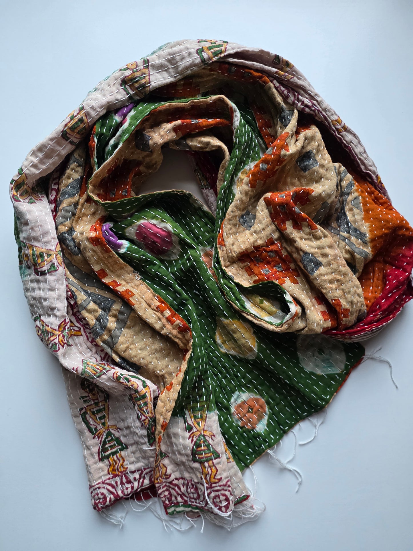 Kantha Scarf