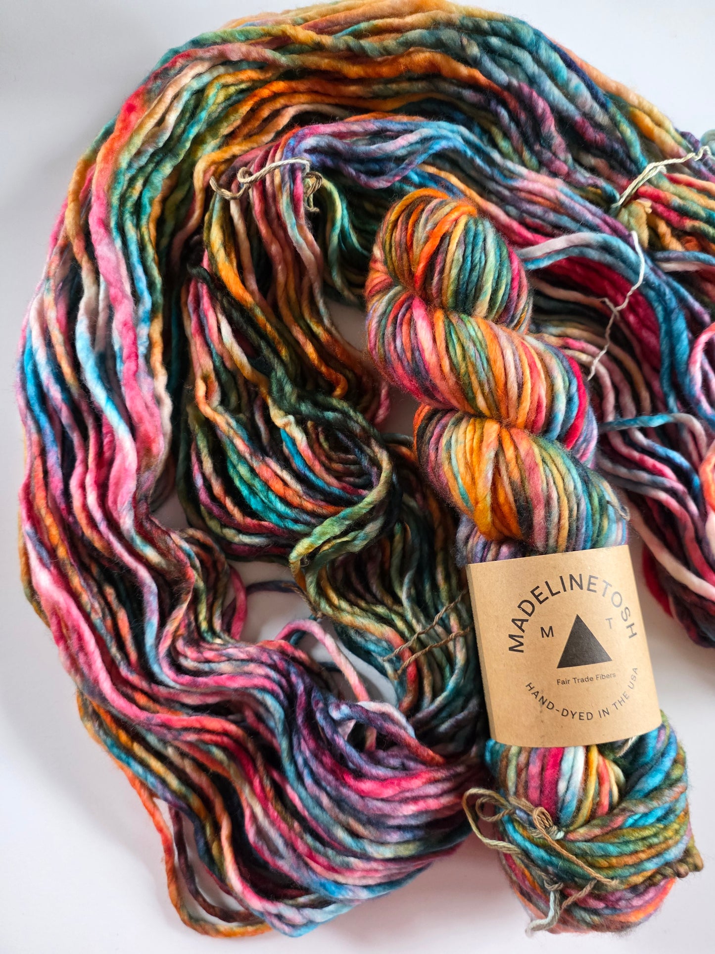 Madelinetosh Yarn | Tosh Biggie | A Clue Board From 1984
