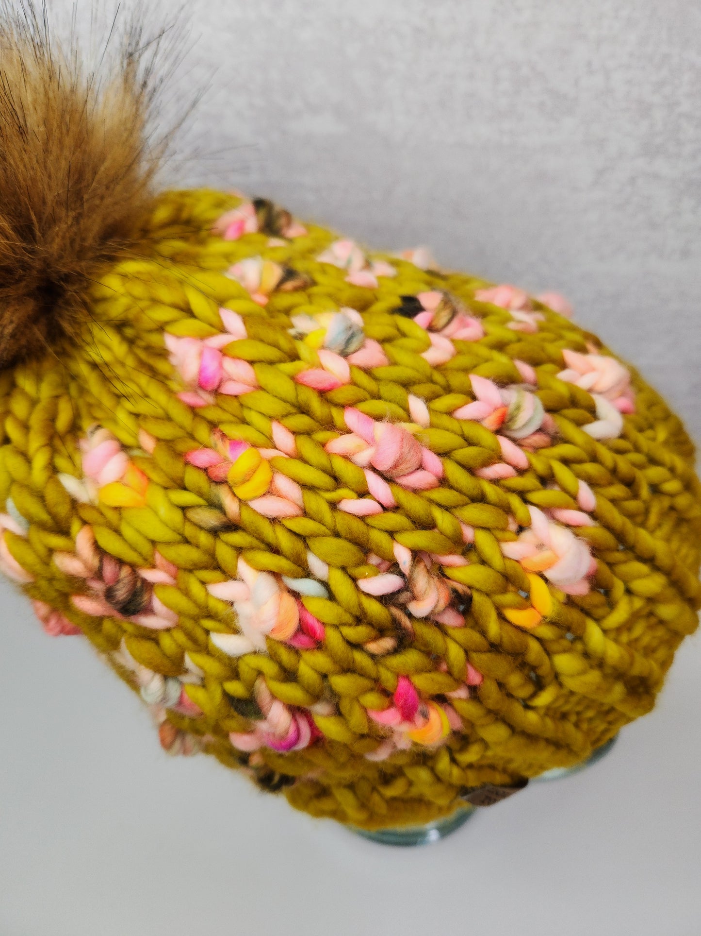 Merino Wool Pom Hat