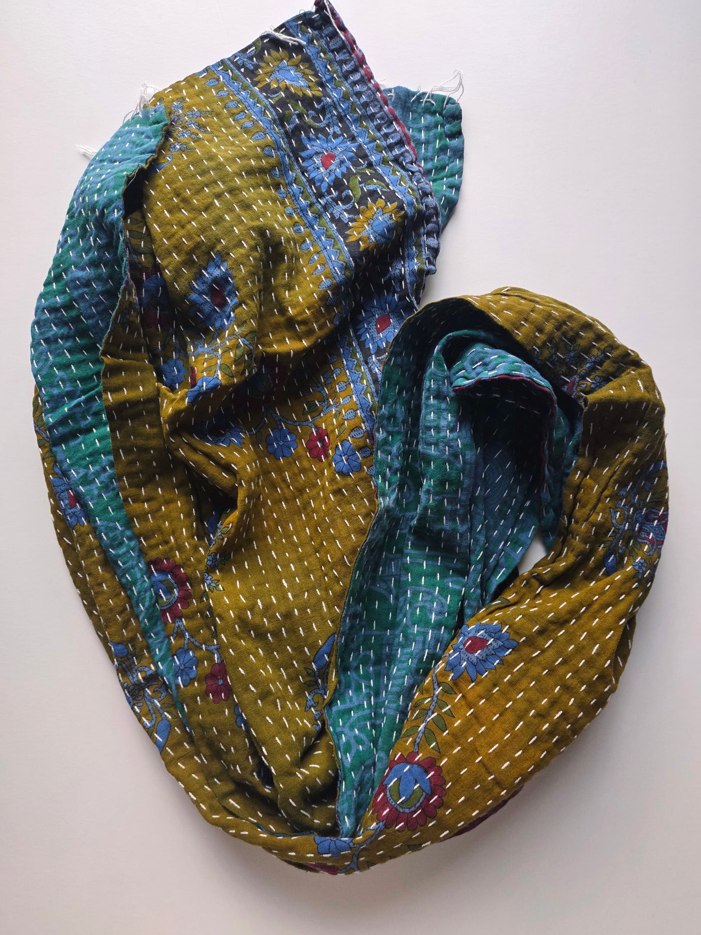 Kantha Scarf