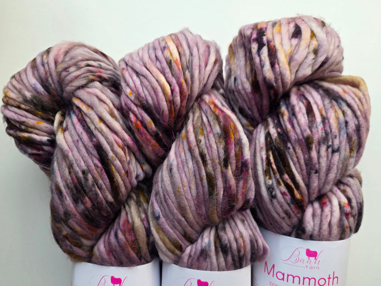 Baah Yarn | Mammoth | Aubergine Queen