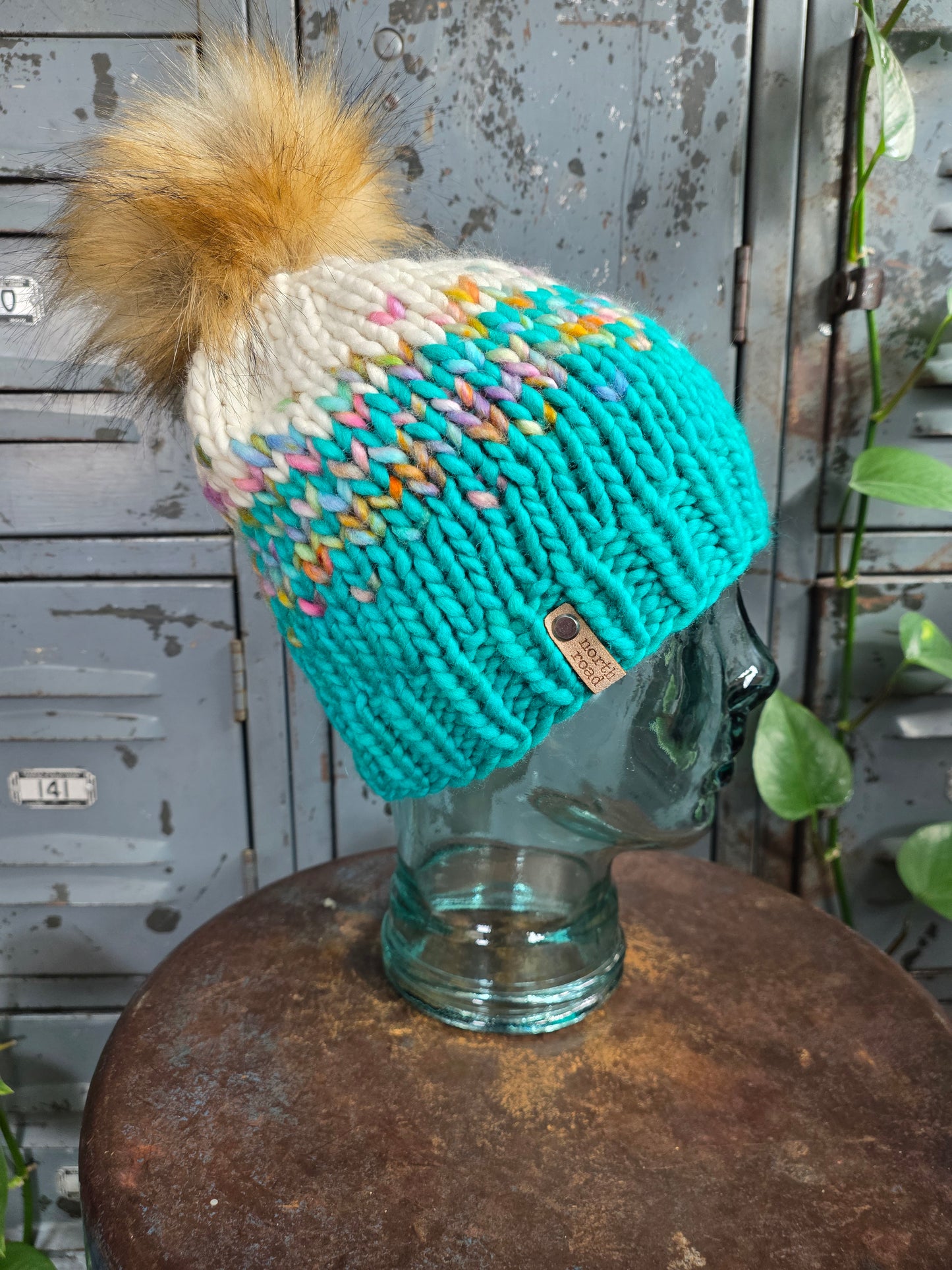 Merino Wool Pom Hat