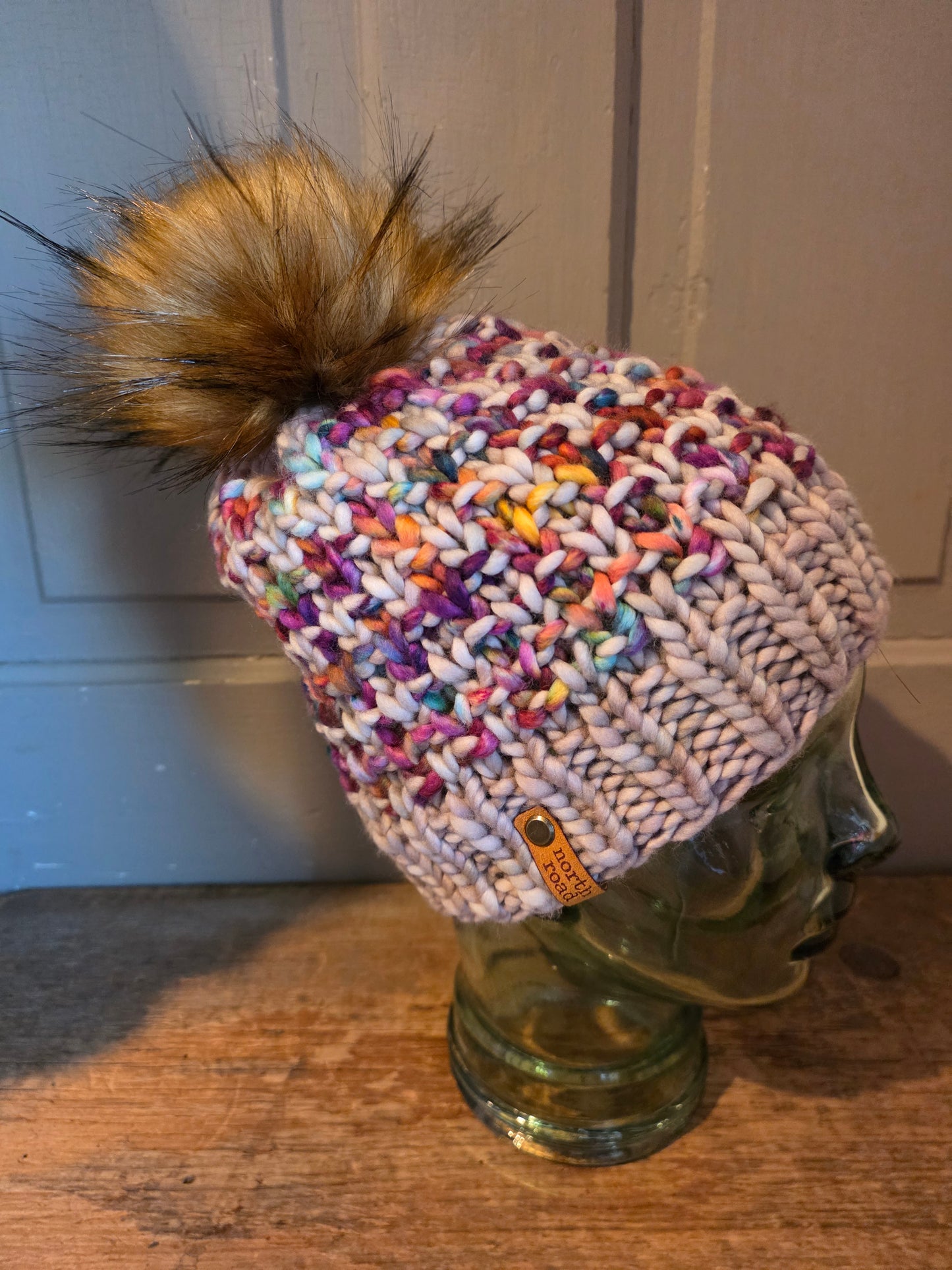 Merino Wool Pom Hat