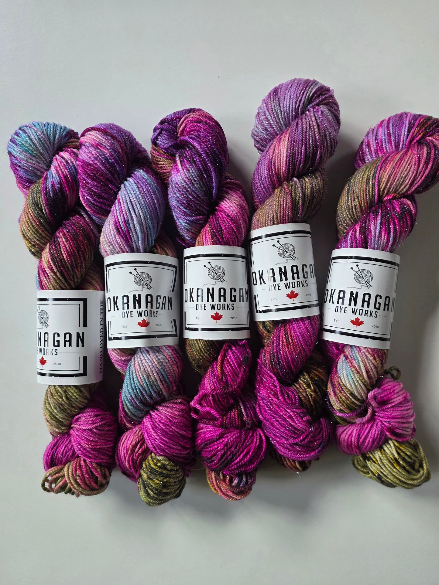 Okanagan Dye Works | Worsted Sparkle | Monster Mash