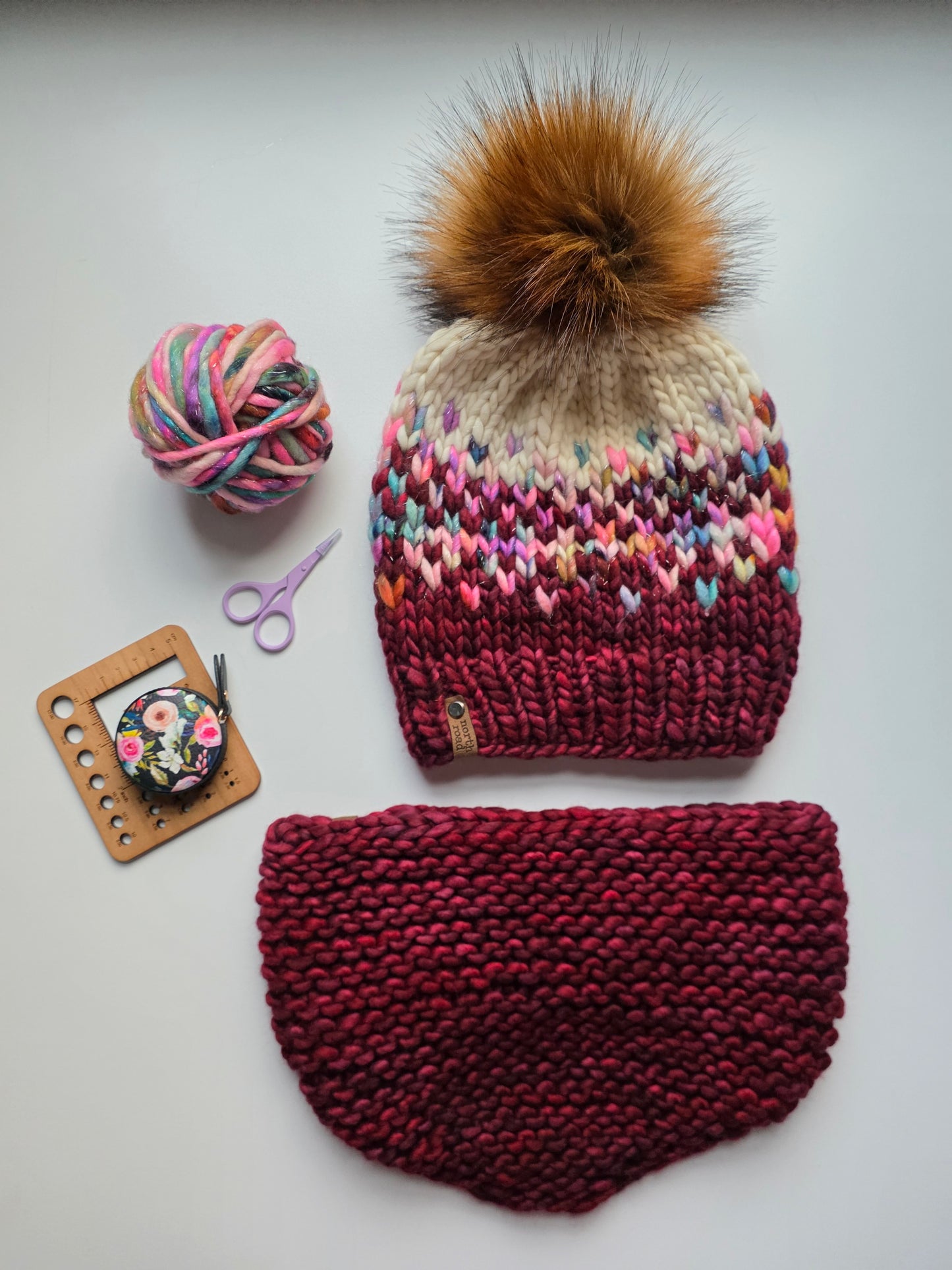 Merino Wool Bandana Cowl