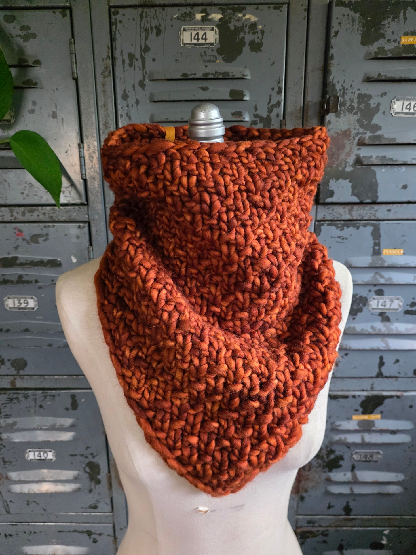 Merino Wool Bandana Cowl