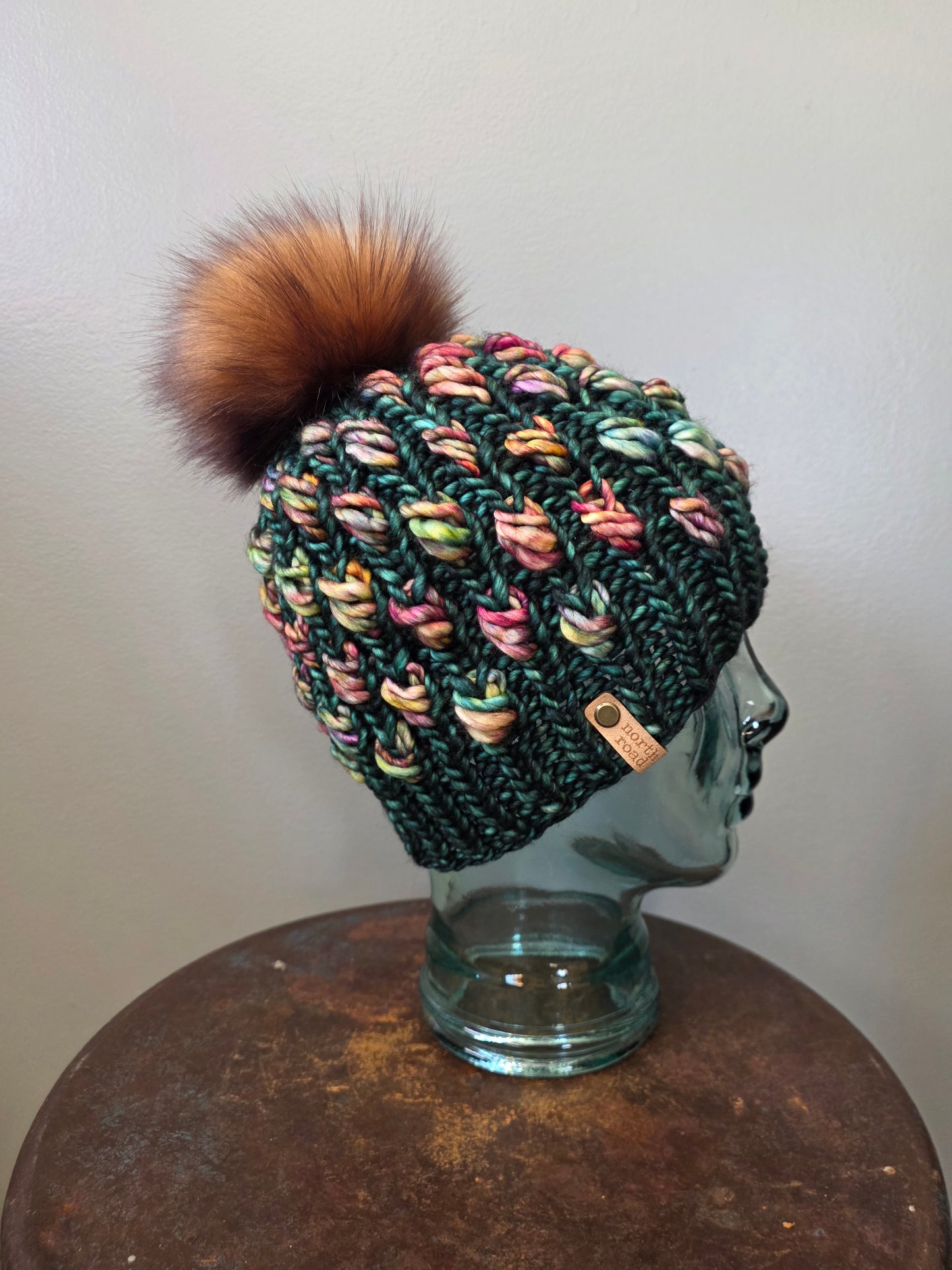 Merino Wool Pom Hat