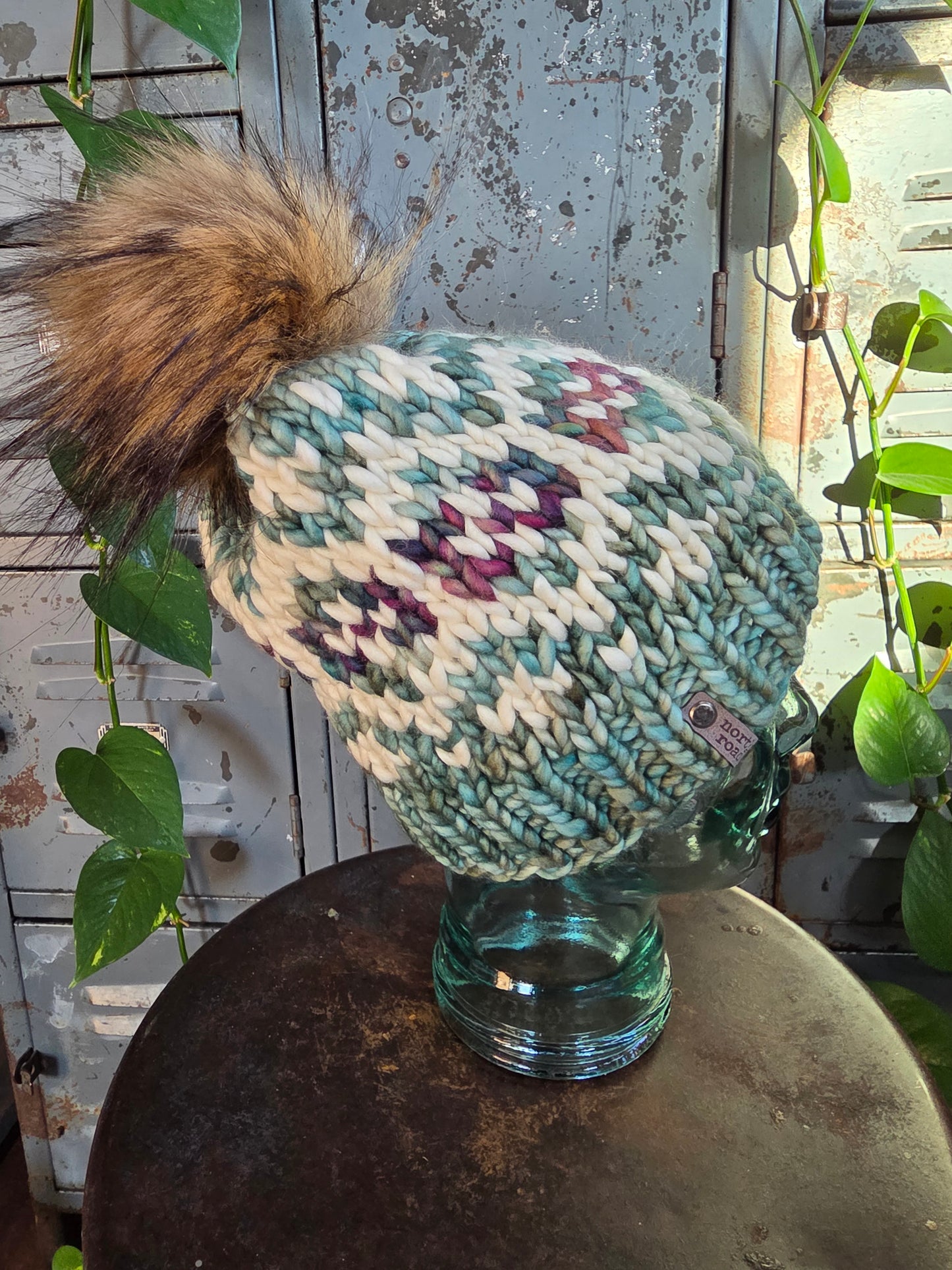 Merino Wool Pom Hat