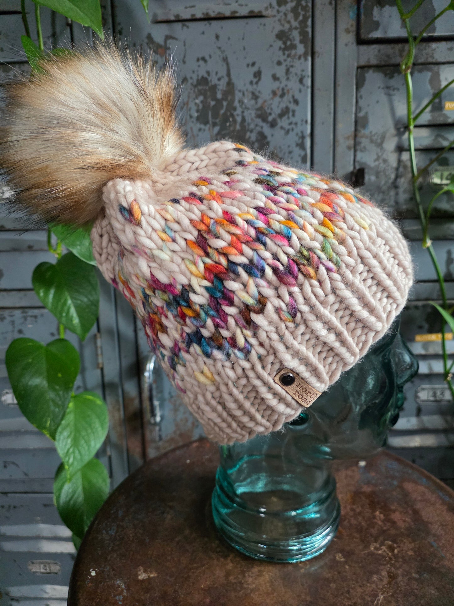 Merino Wool Pom Hat
