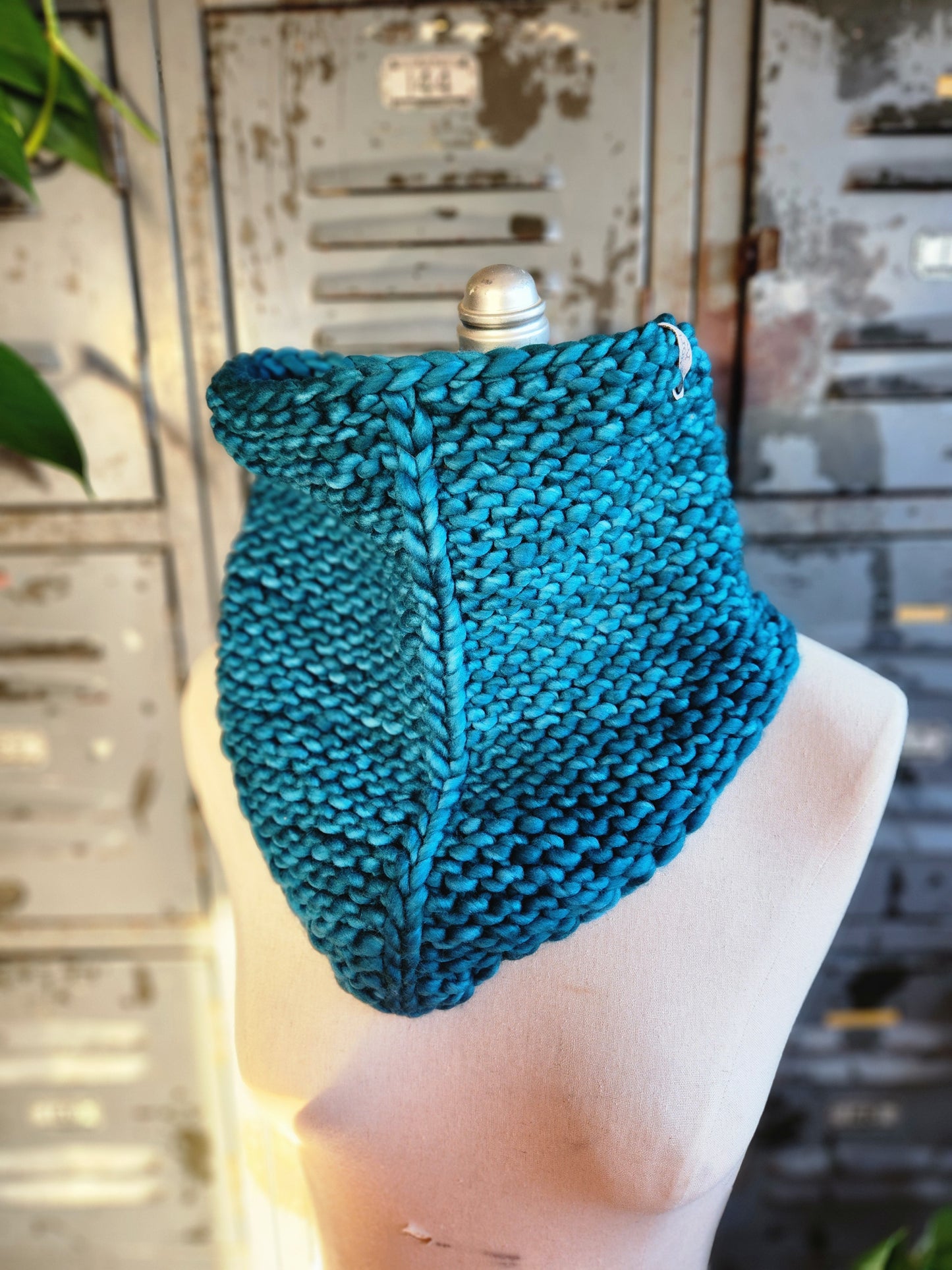 Merino Wool Bandana Cowl