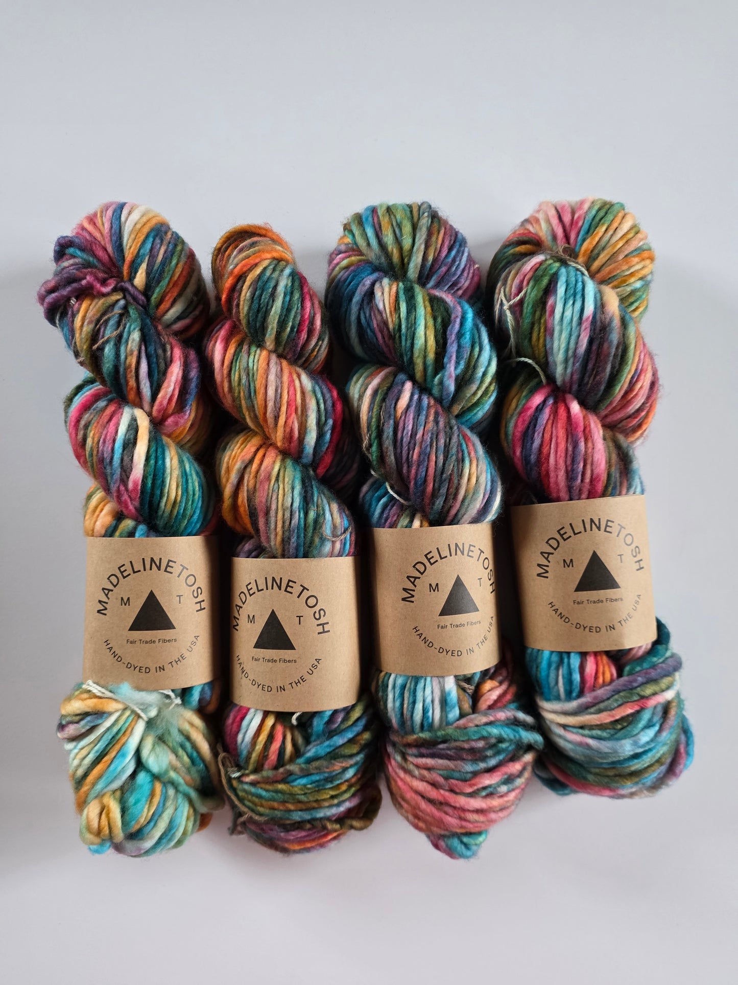 Madelinetosh Yarn | Tosh Biggie | A Clue Board From 1984