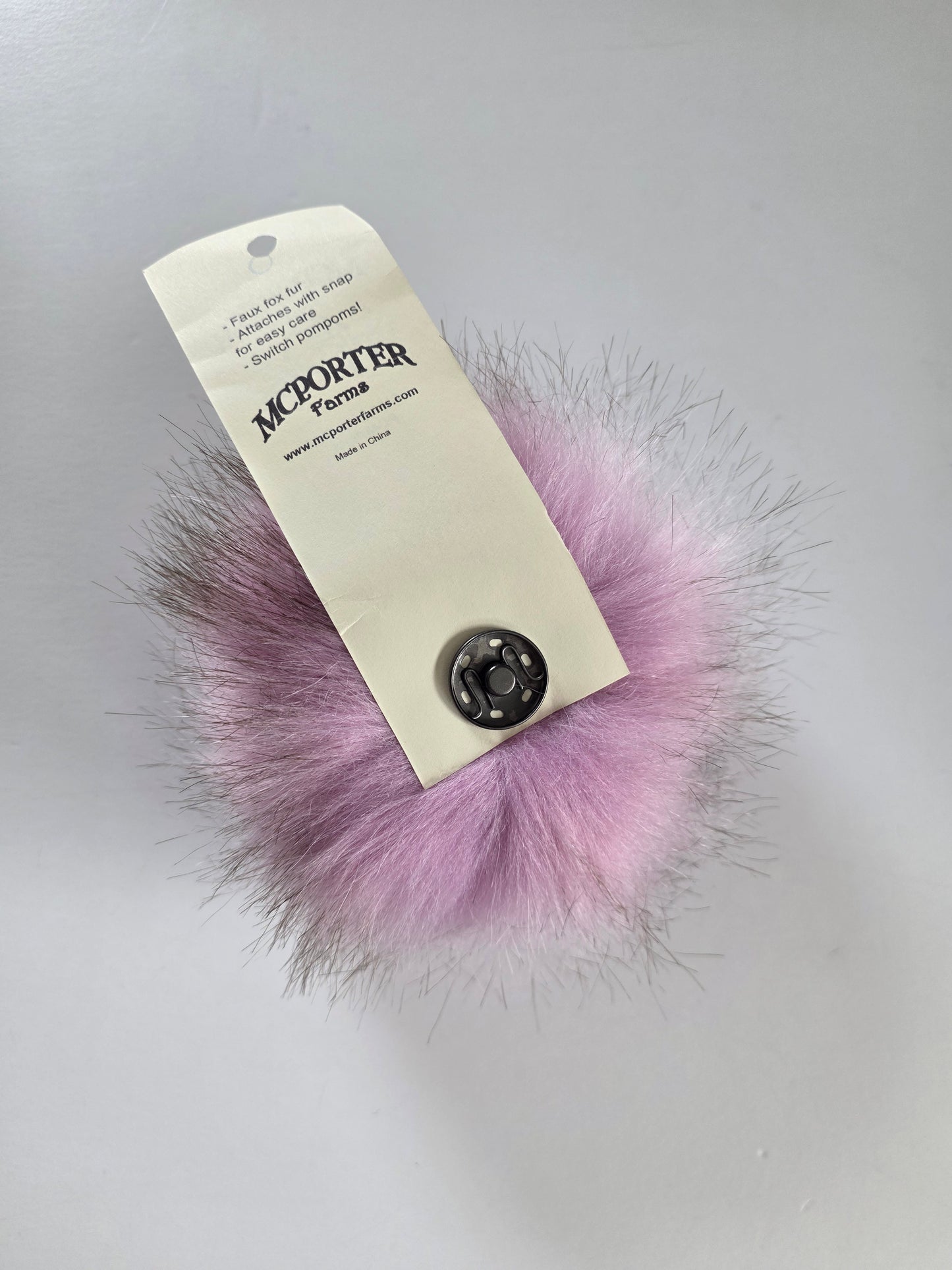 McPorter Farms | Faux Fox Fur Pom | 4