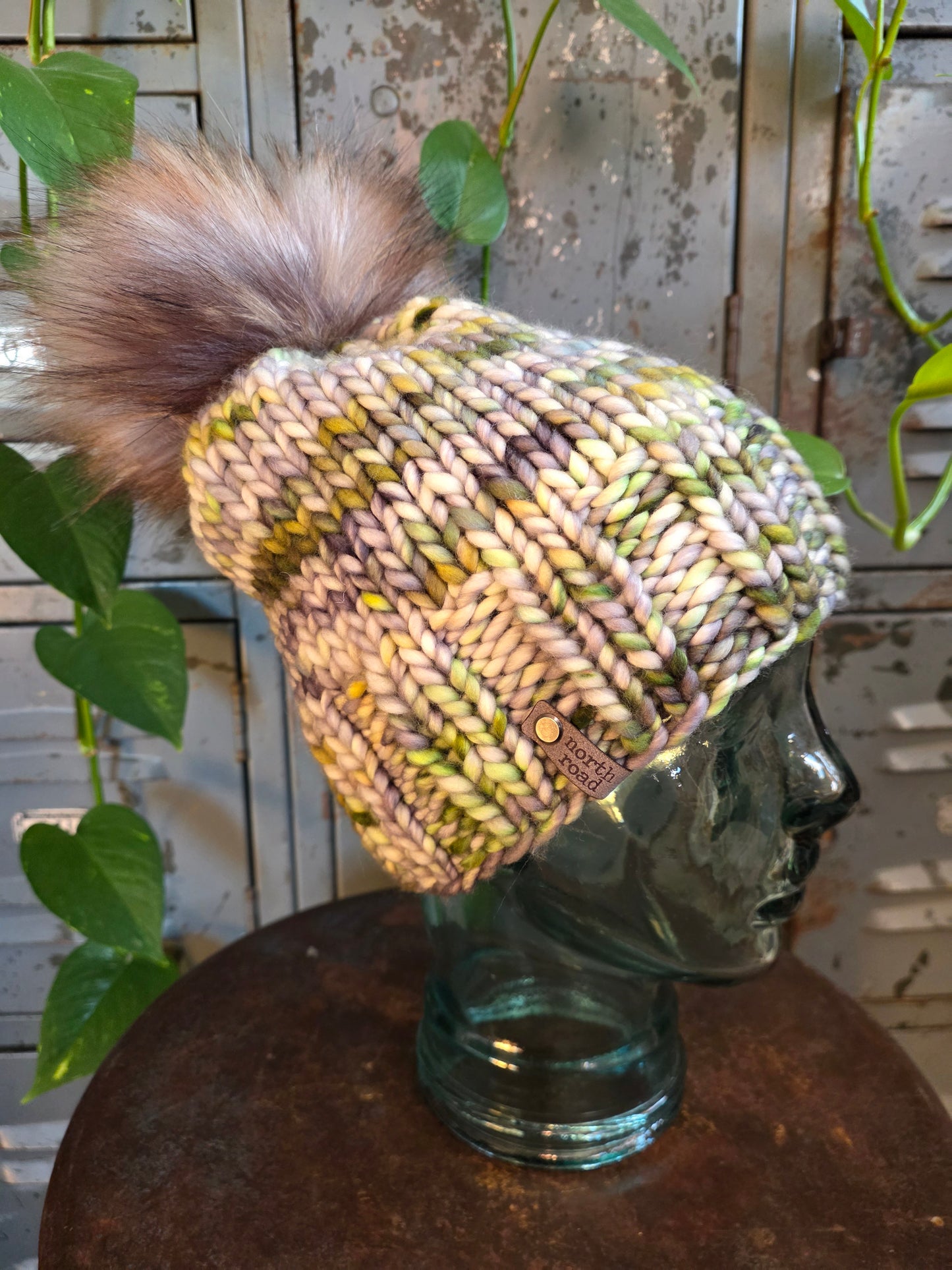 Merino Wool Pom Hat