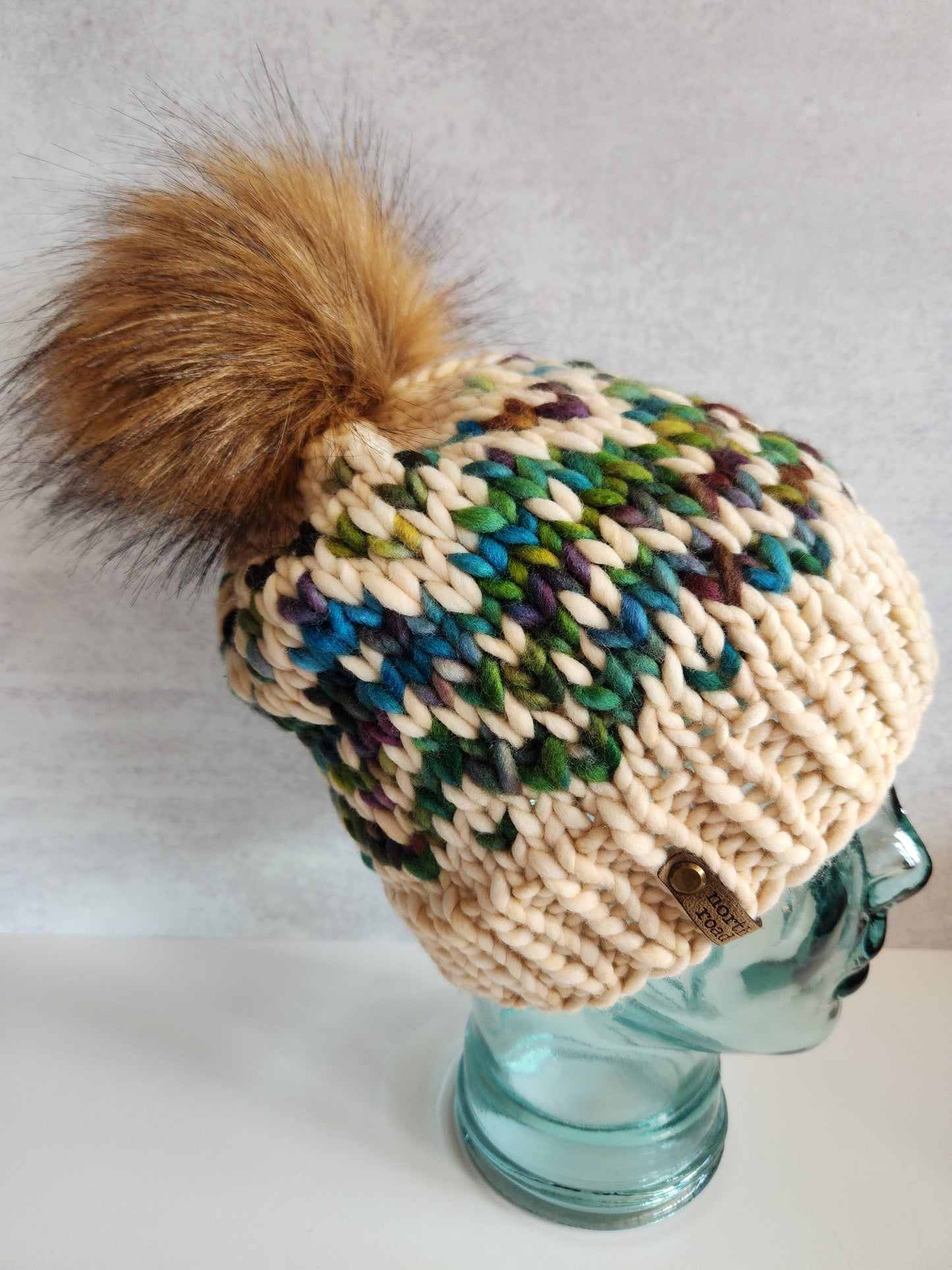 Merino Wool Pom Hat