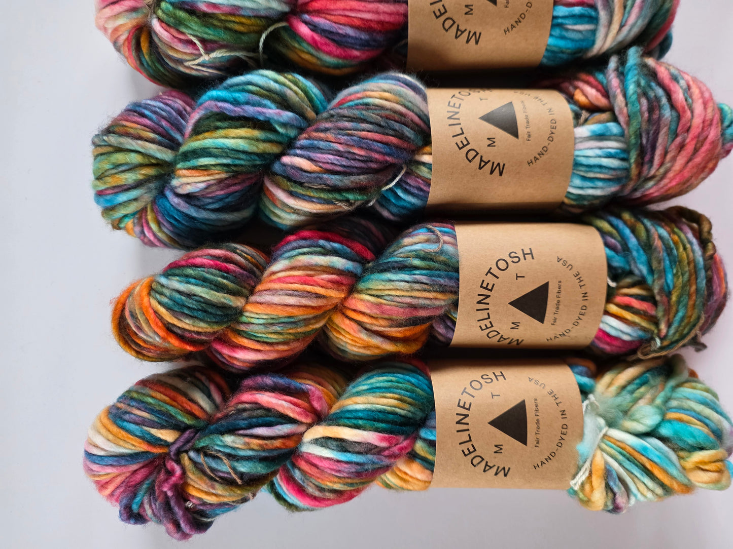 Madelinetosh Yarn | Tosh Biggie | A Clue Board From 1984